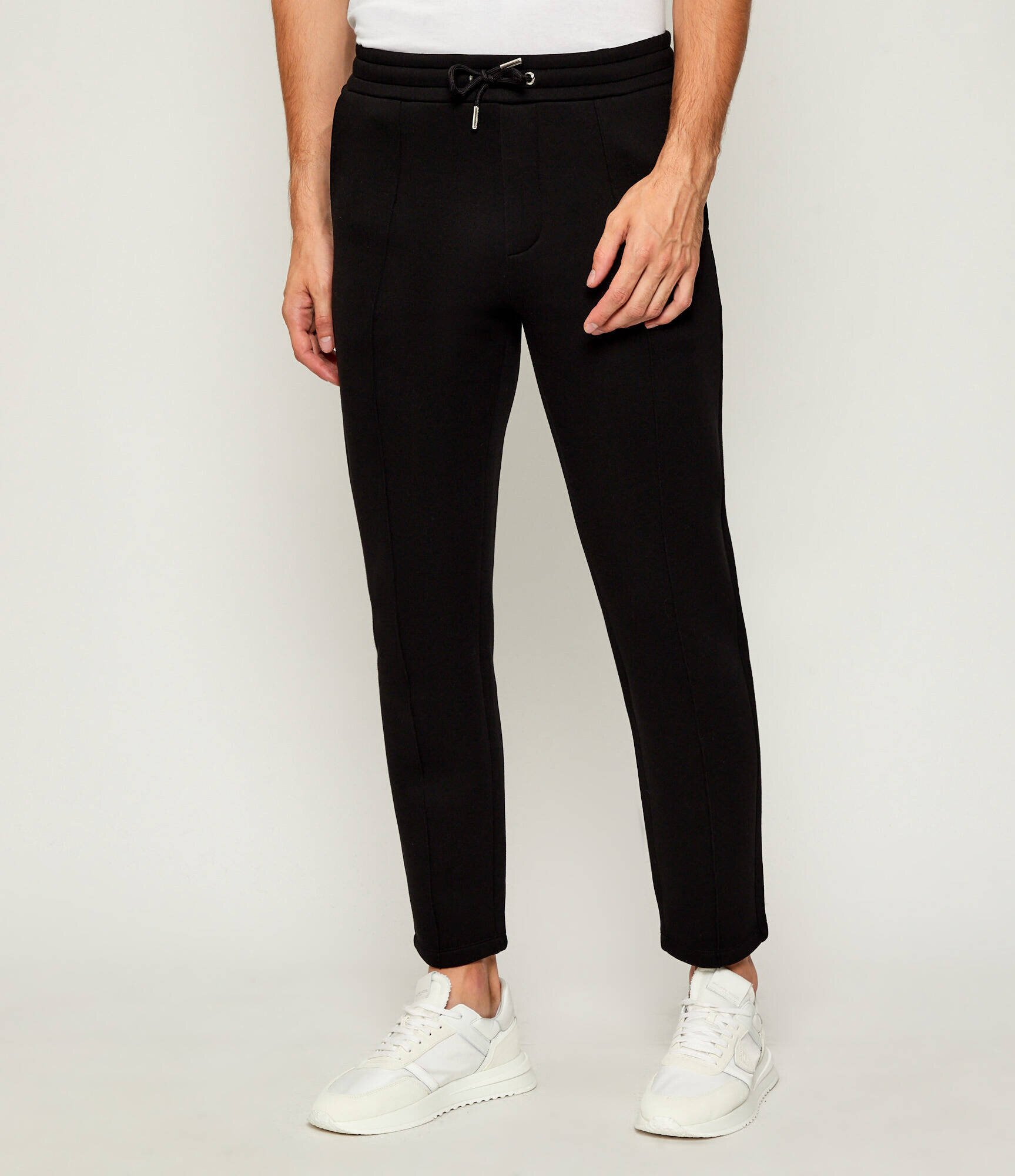 Karl Lagerfeld Pantaloni de trening | Regular Fit cu adaos de mătase