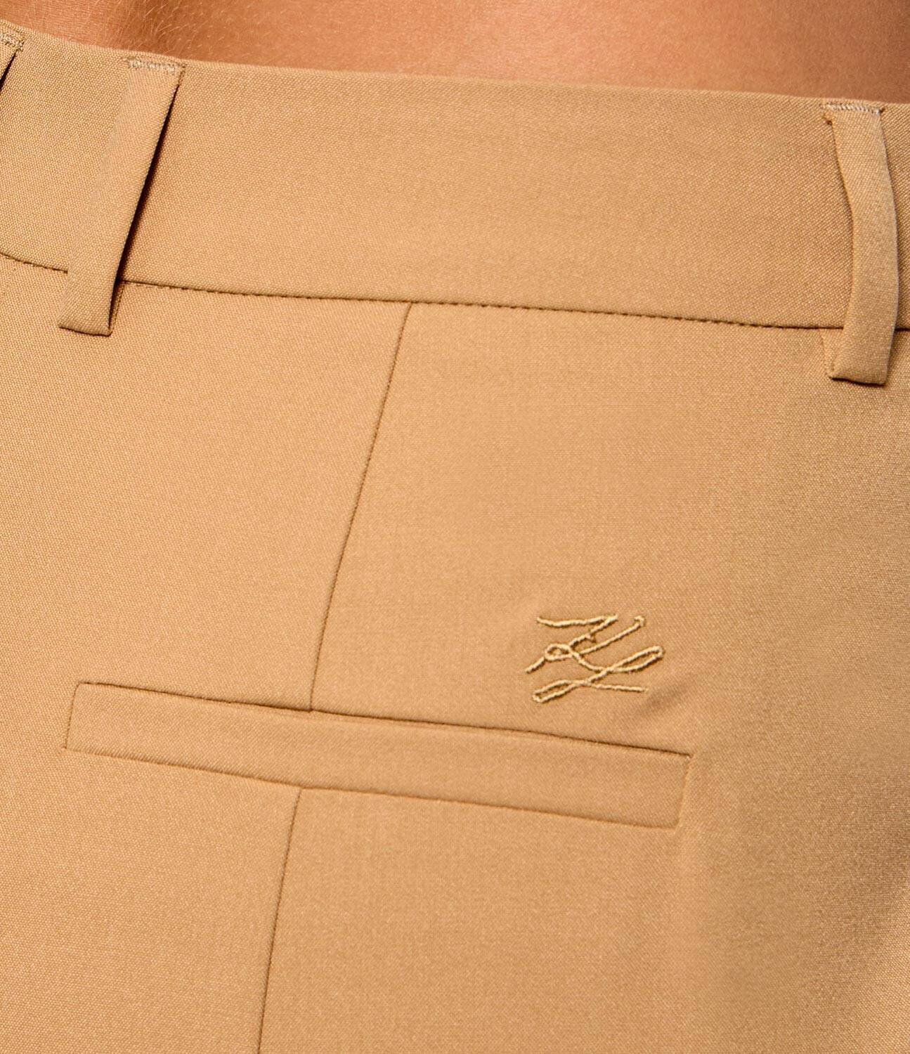 Karl Lagerfeld Pantaloni țigarete | Tapered fit | high rise