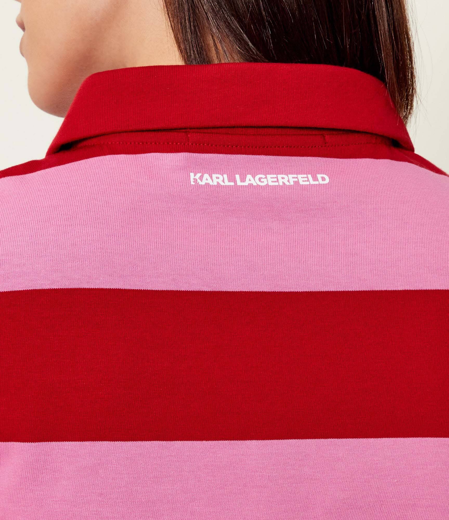 Karl Lagerfeld Polo ikon patch | regular fit