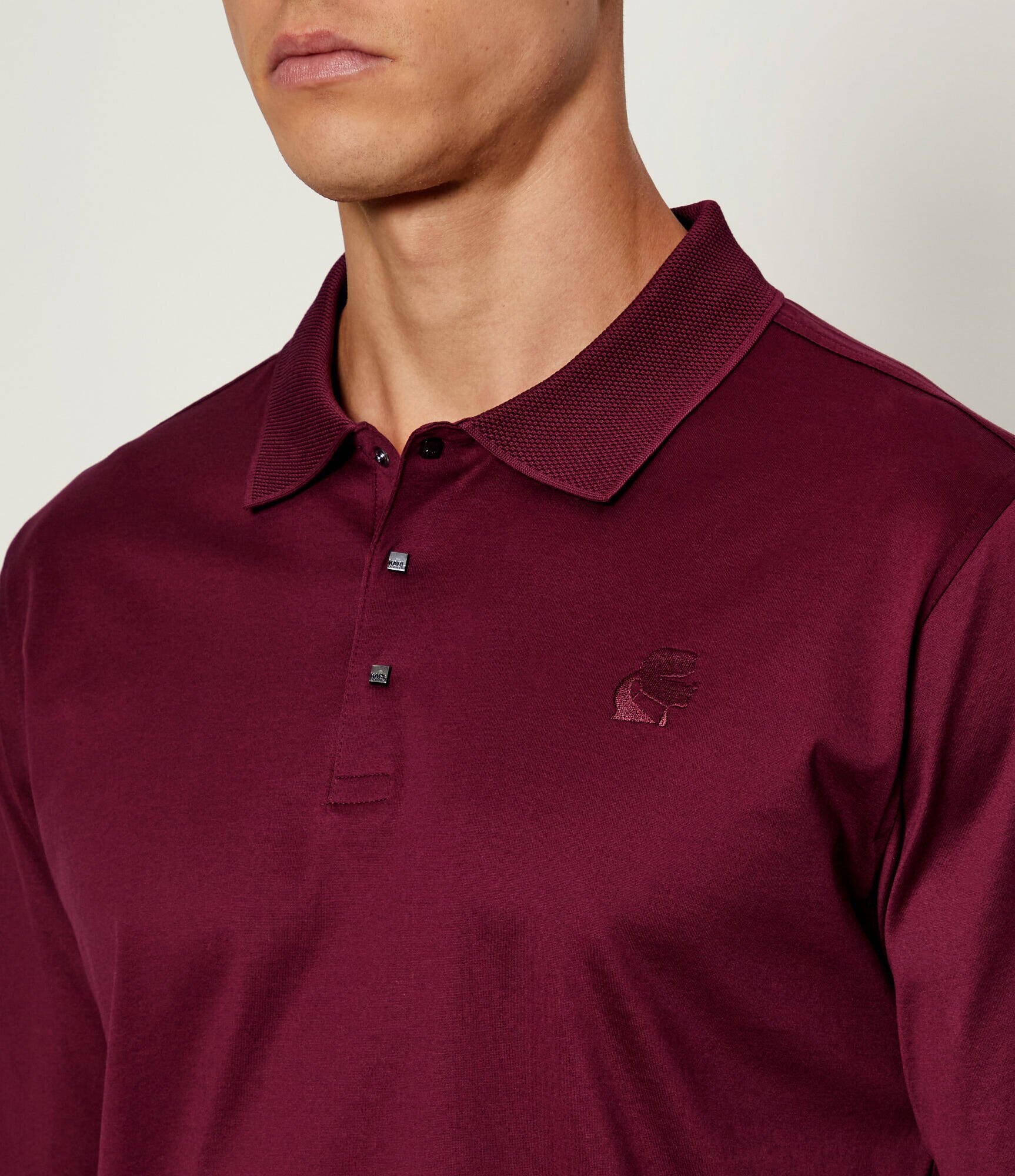 Karl Lagerfeld Polo PRESS BUTTON | regular fit
