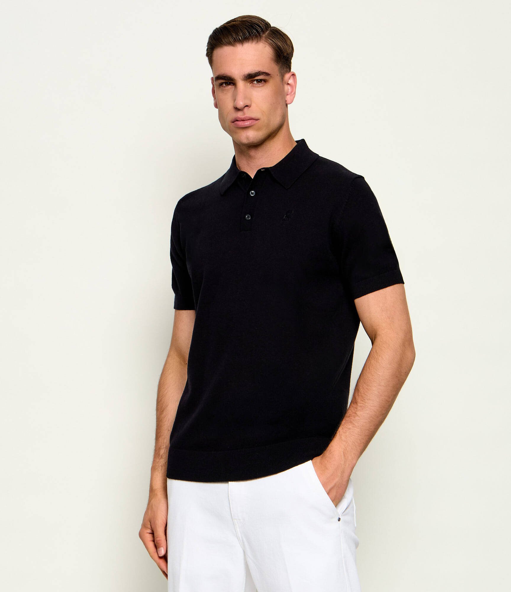 Karl Lagerfeld Polo | regular fit cu adaos de cașmir