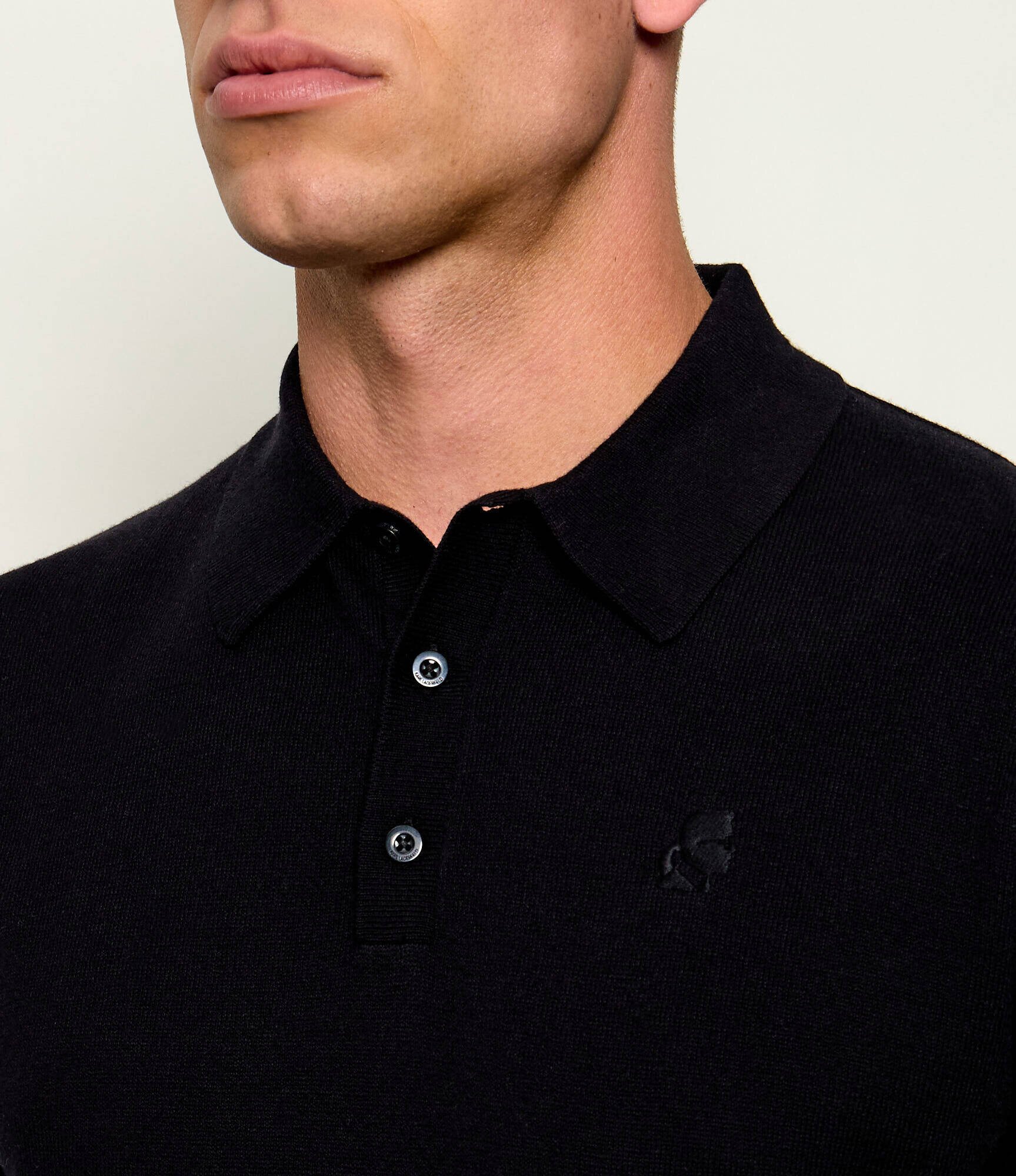 Karl Lagerfeld Polo | regular fit cu adaos de cașmir