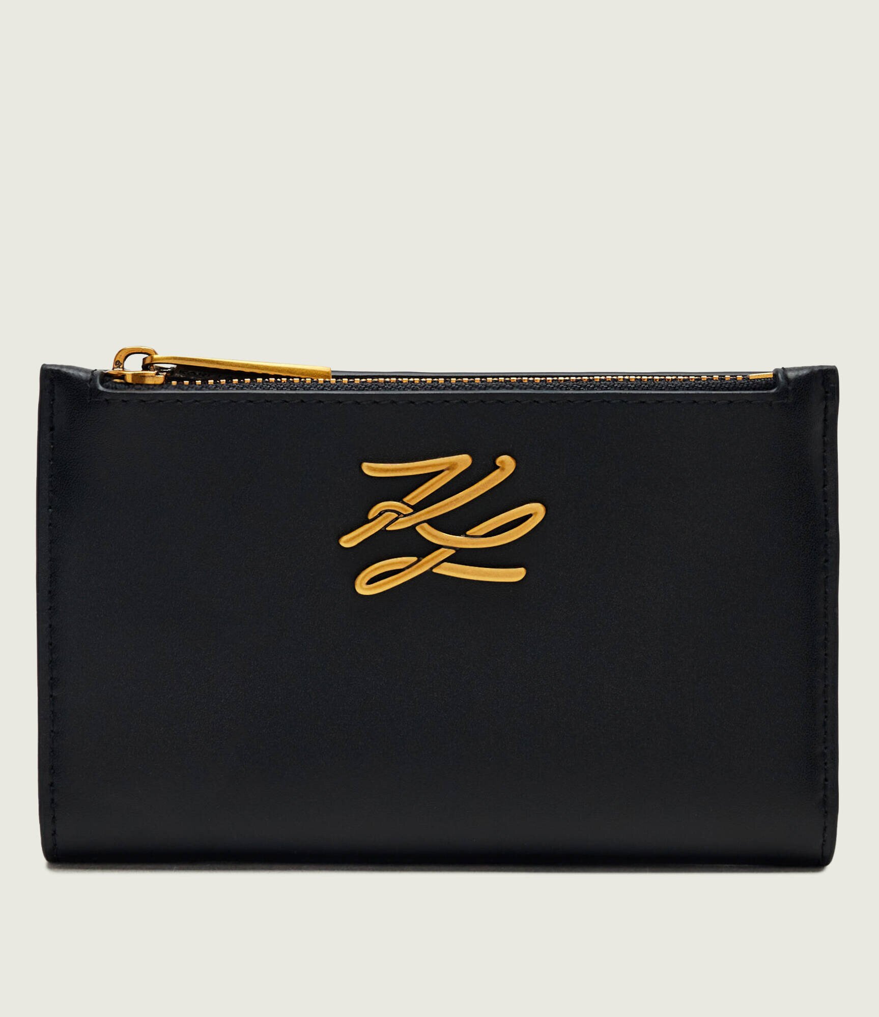 Karl Lagerfeld Portofel K/Autograph cu adaos de piele