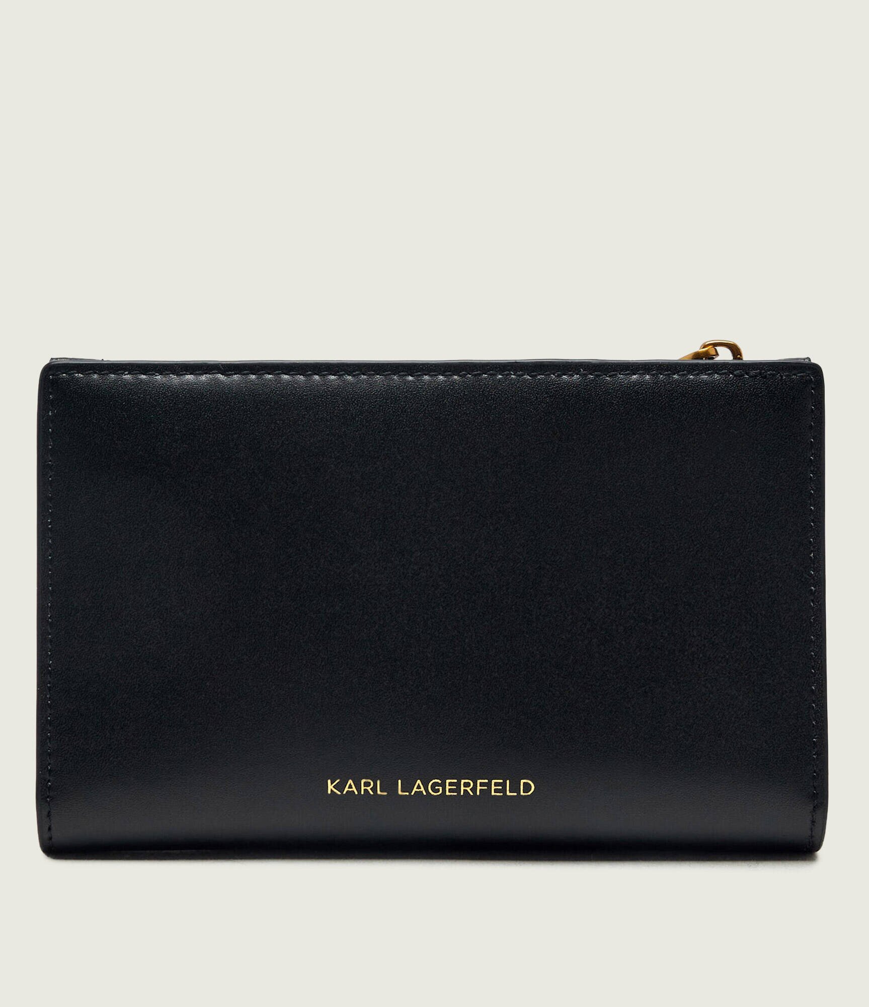 Karl Lagerfeld Portofel K/Autograph cu adaos de piele