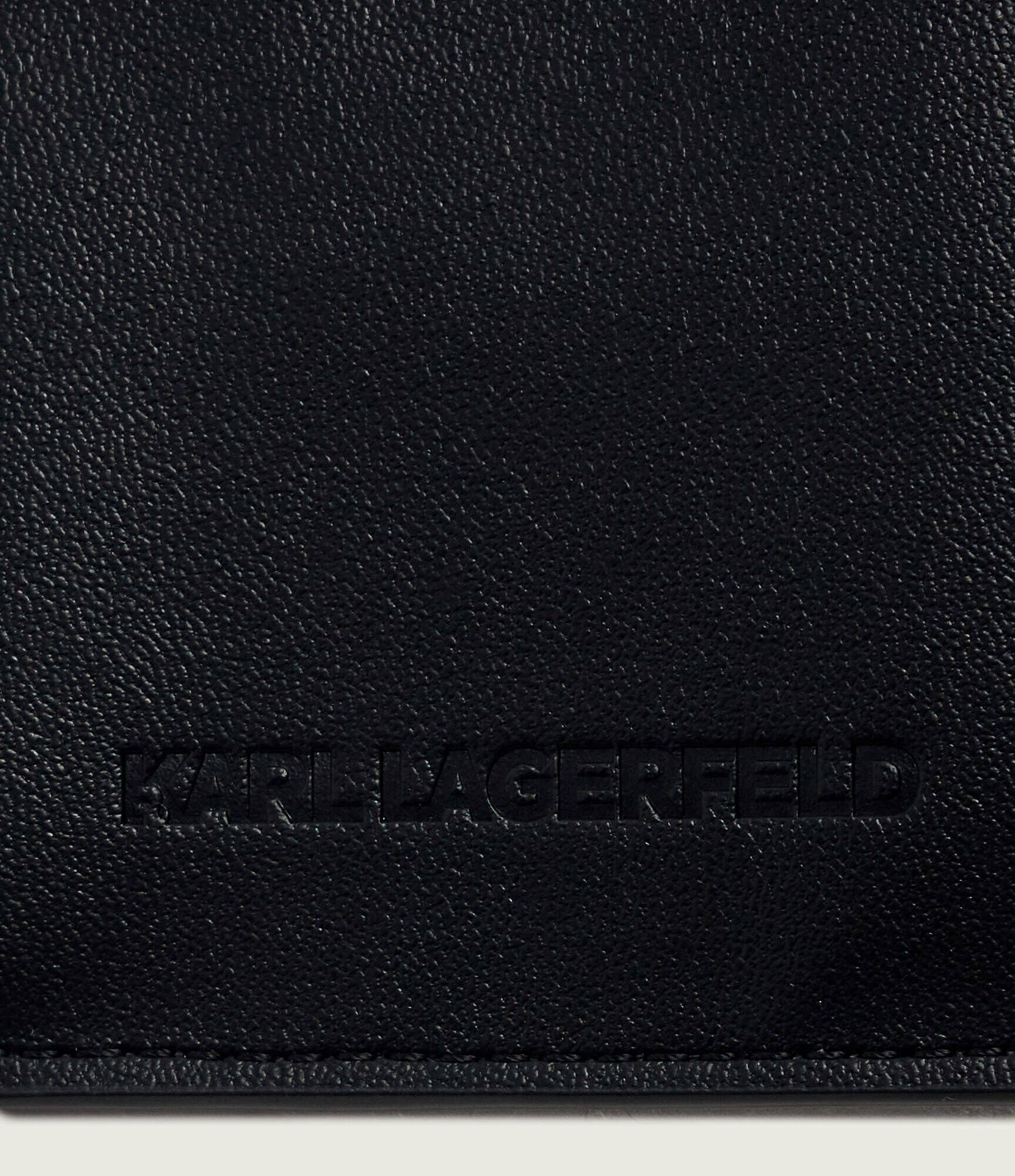 Karl Lagerfeld Portofel K/Autograph cu adaos de piele