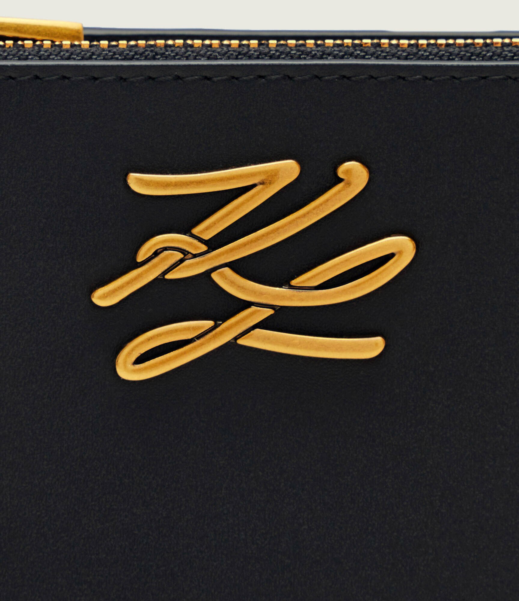 Karl Lagerfeld Portofel K/Autograph cu adaos de piele