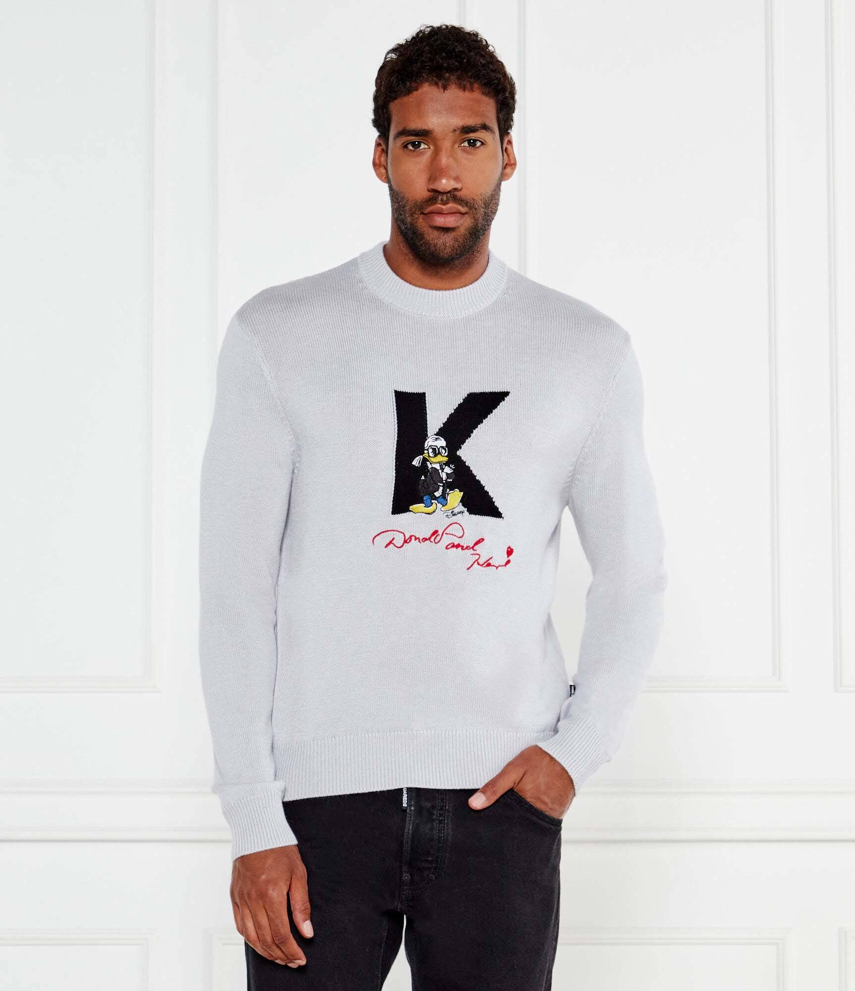 Karl Lagerfeld Pulover | X Disney | regular fit cu adaos de lână