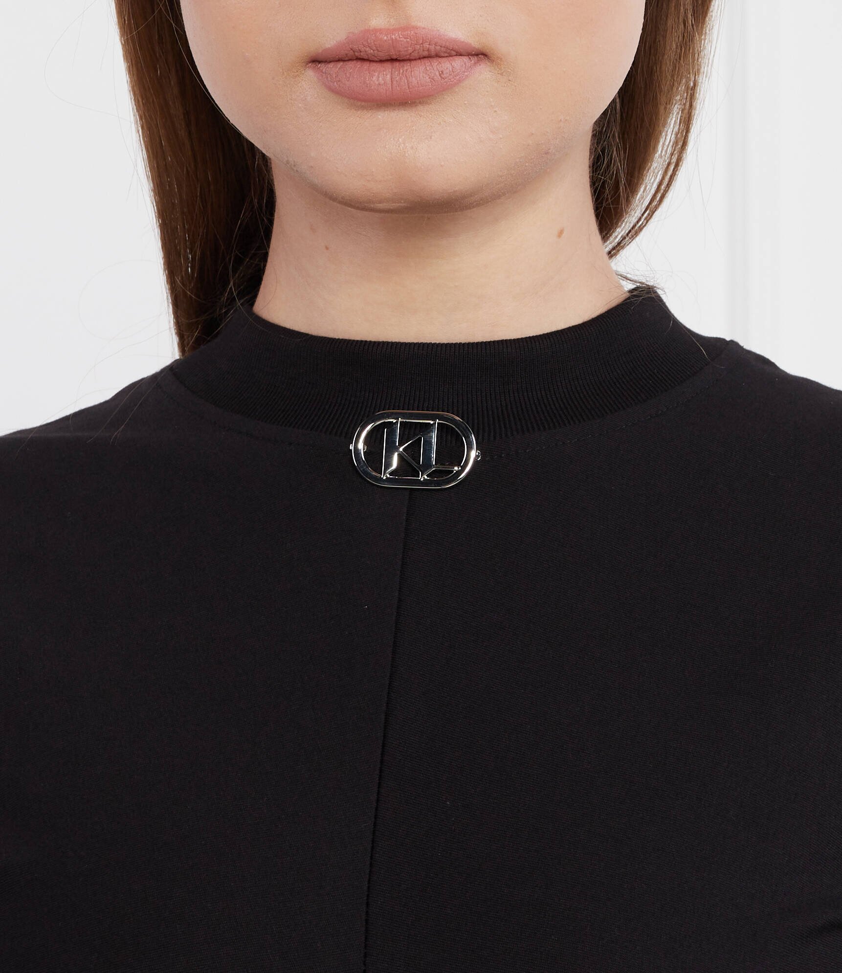 Karl Lagerfeld Rochie ruched tricou