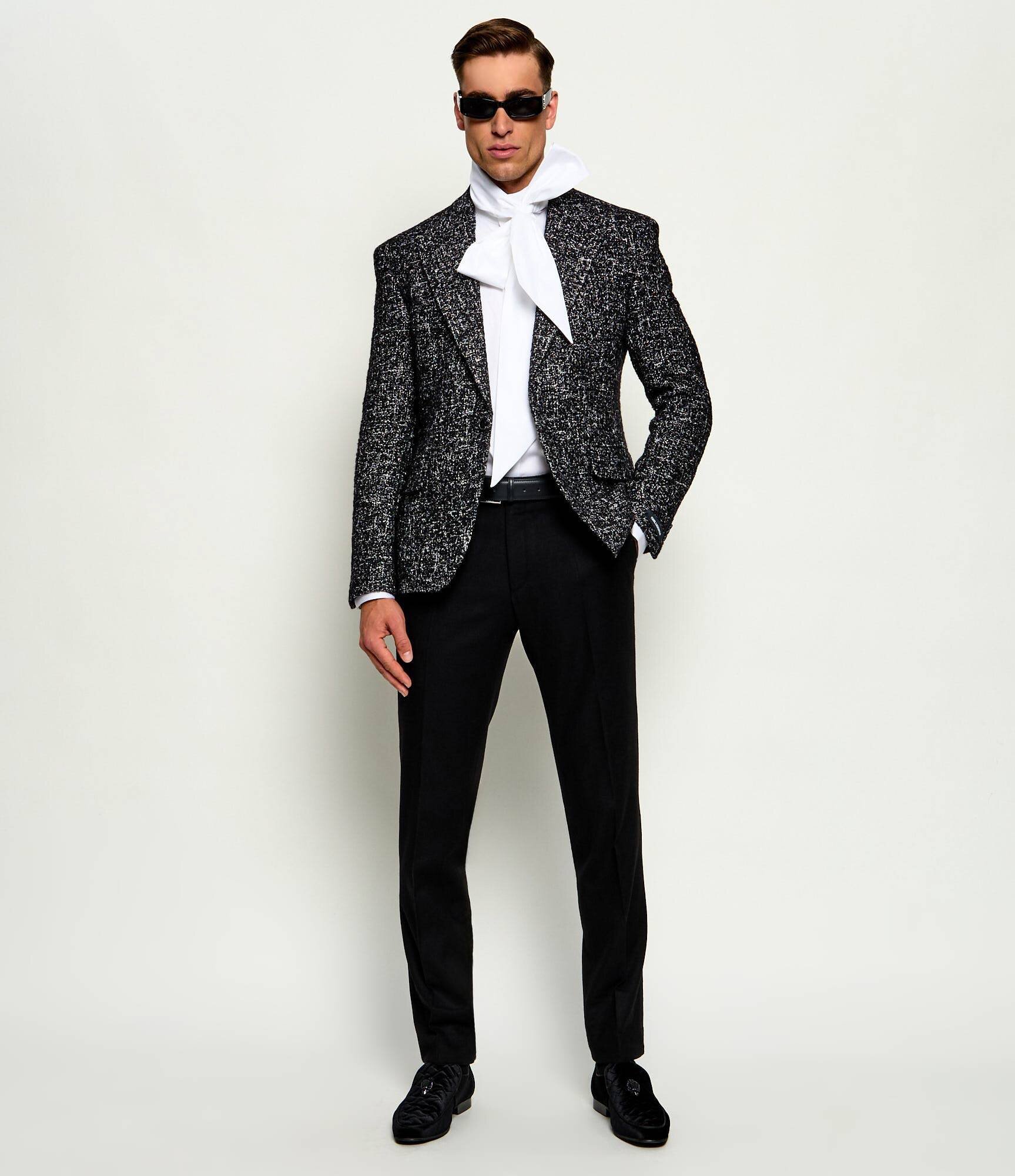Karl Lagerfeld Sacou | Slim Fit cu adaos de lână