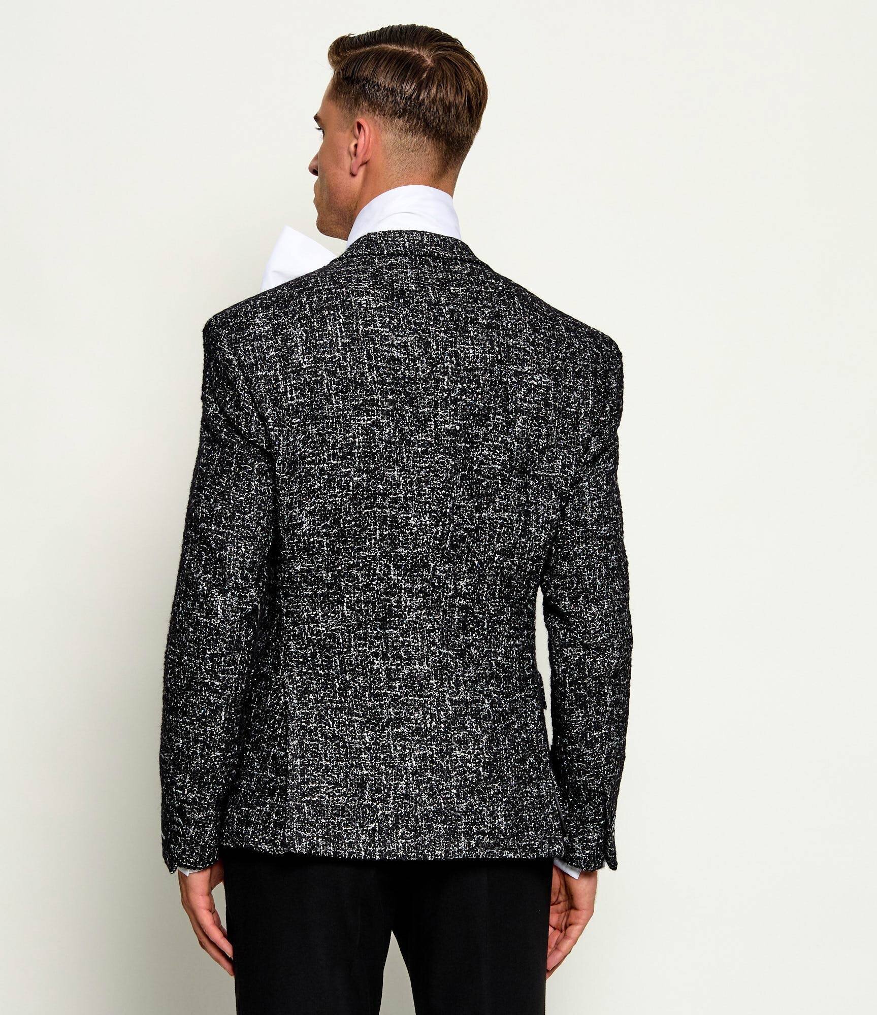 Karl Lagerfeld Sacou | Slim Fit cu adaos de lână