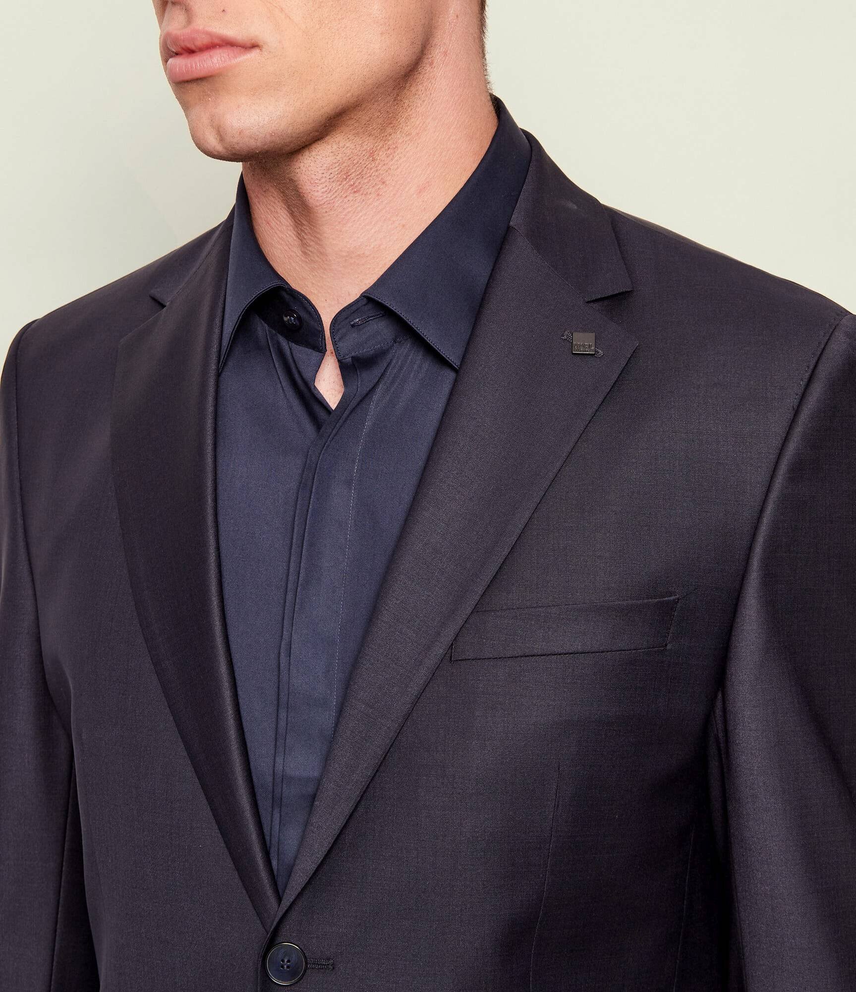 Karl Lagerfeld Sacou | Slim Fit cu adaos de lână