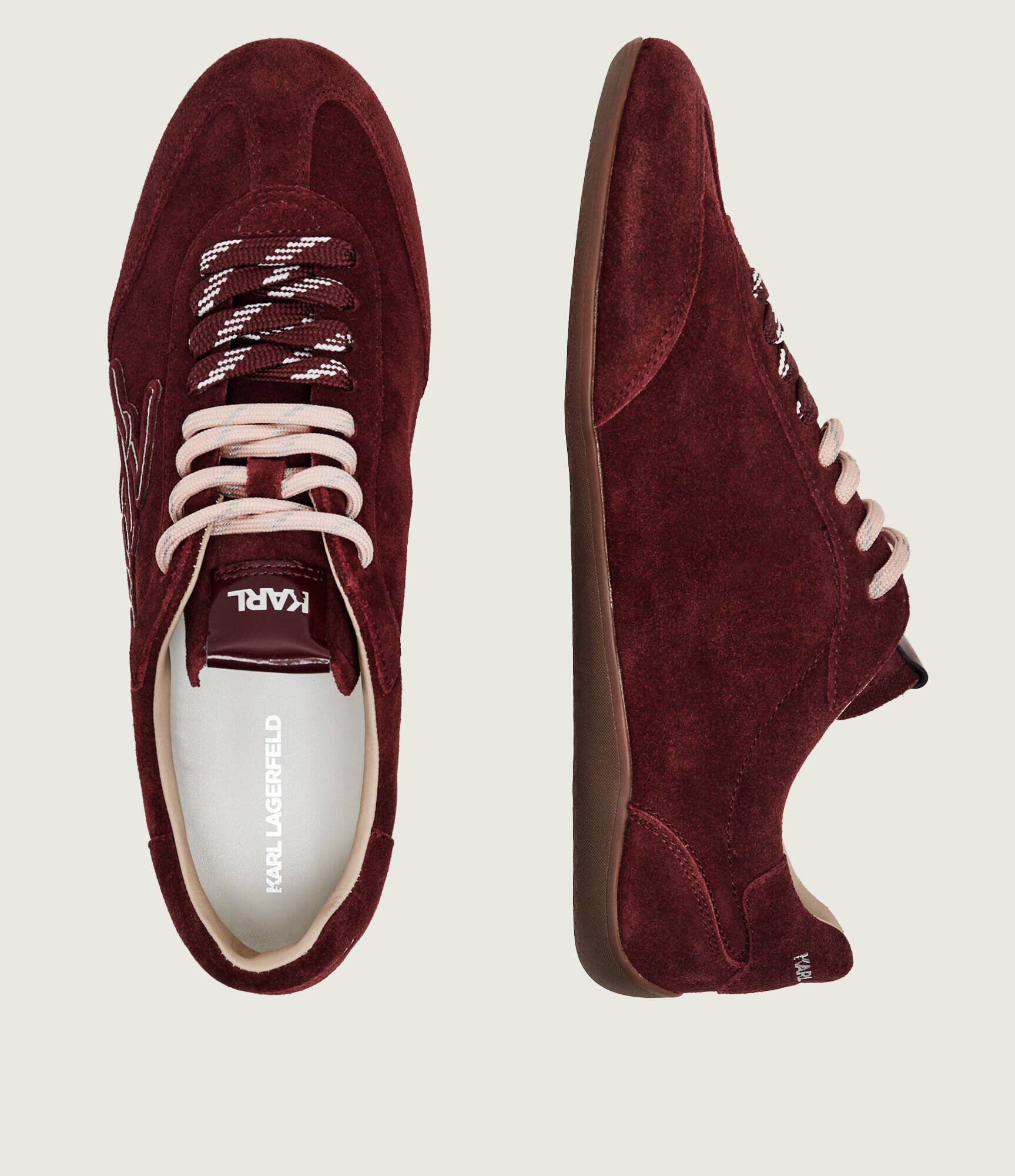 Karl Lagerfeld Sneakers Altia | piele întoarsă