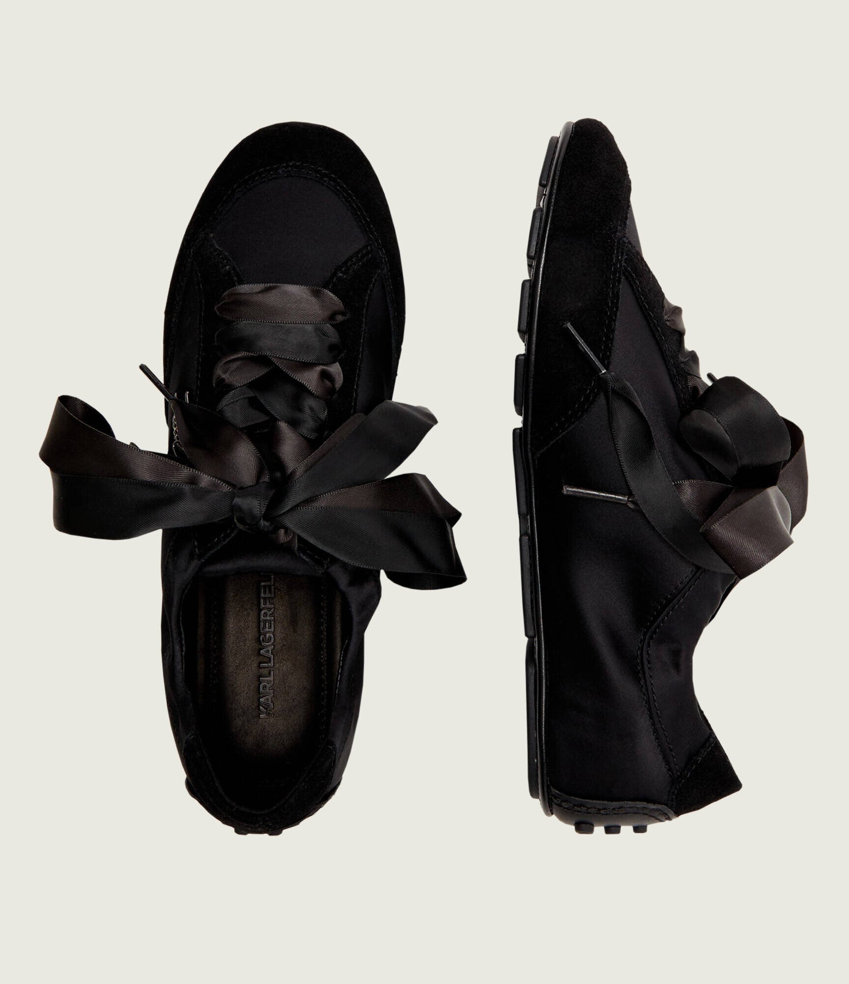 Karl Lagerfeld Sneakers ARIELLA | piele întoarsă