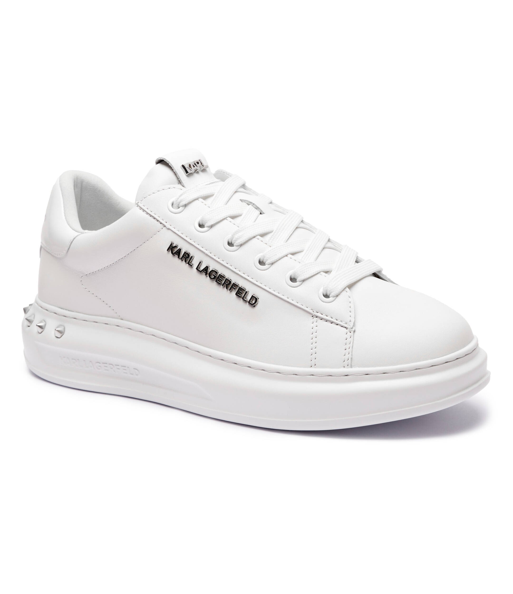 Karl Lagerfeld Sneakers cu adaos de piele