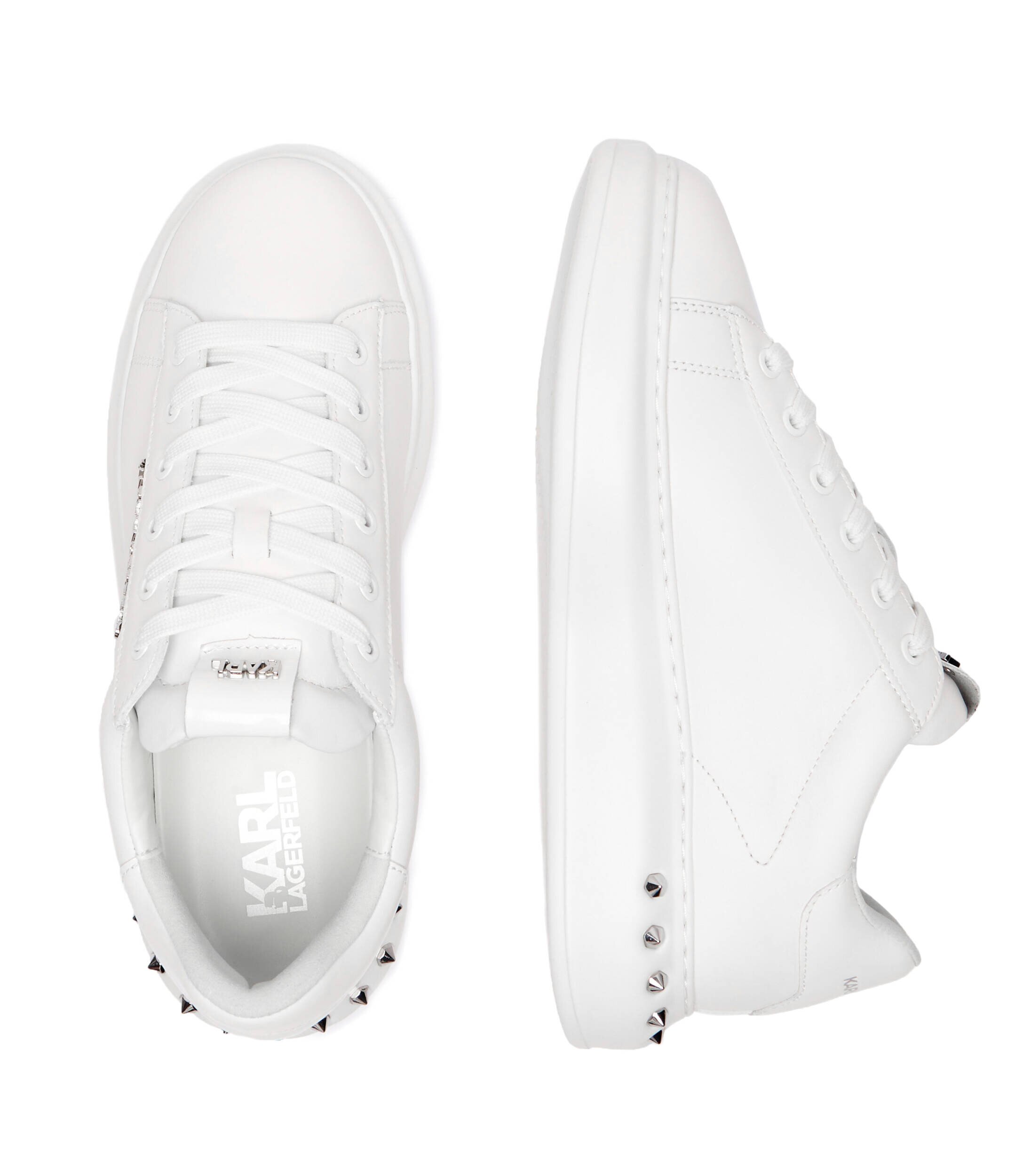 Karl Lagerfeld Sneakers cu adaos de piele