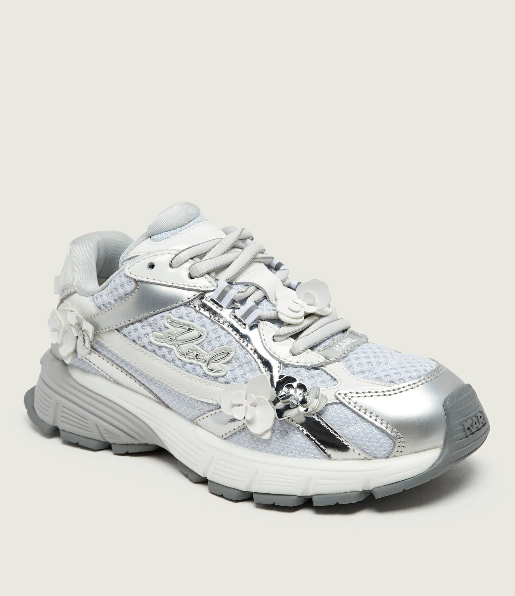 Karl Lagerfeld Sneakers Orion cu adaos de piele