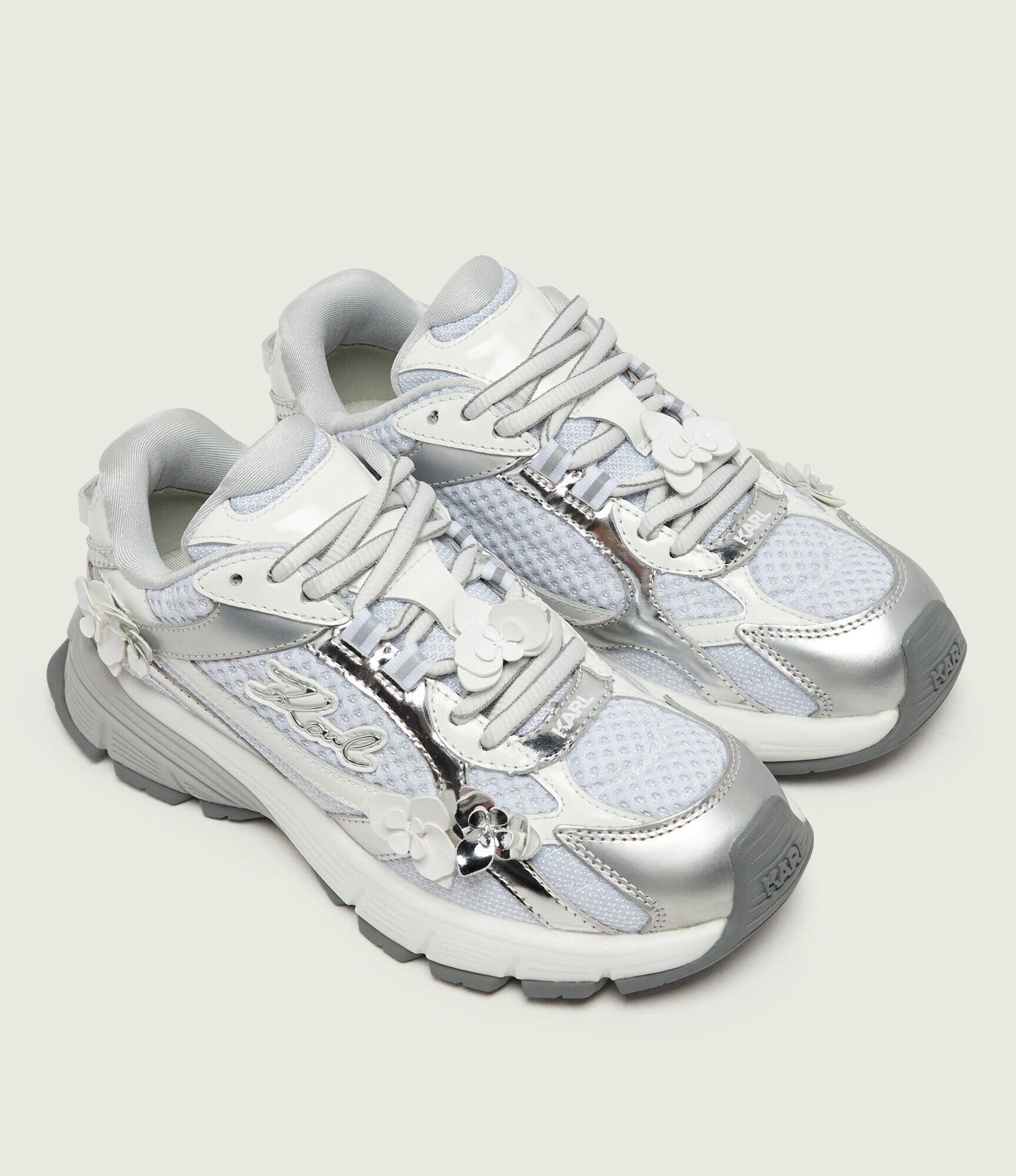 Karl Lagerfeld Sneakers Orion cu adaos de piele