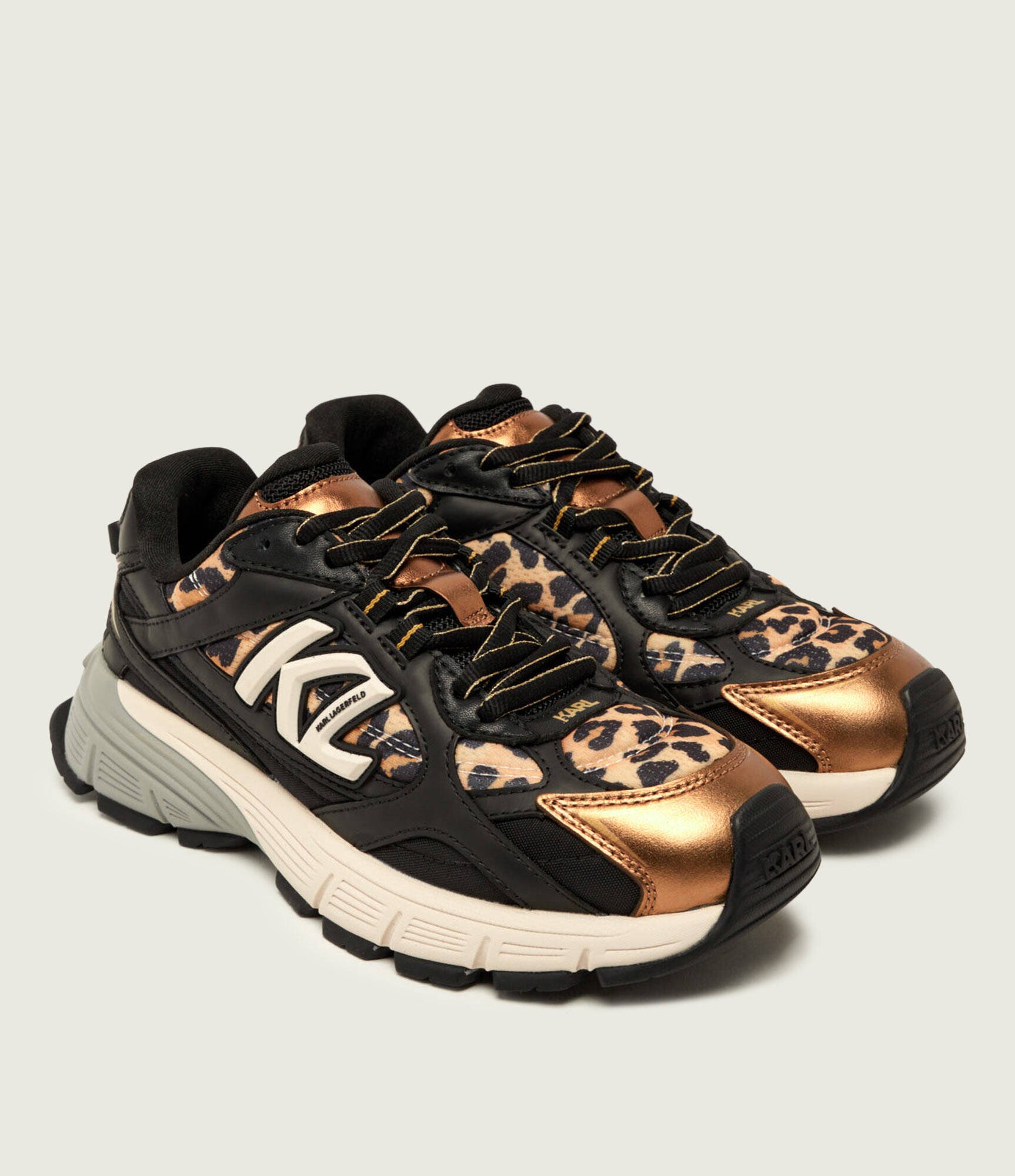 Karl Lagerfeld Sneakers ORION cu adaos de piele