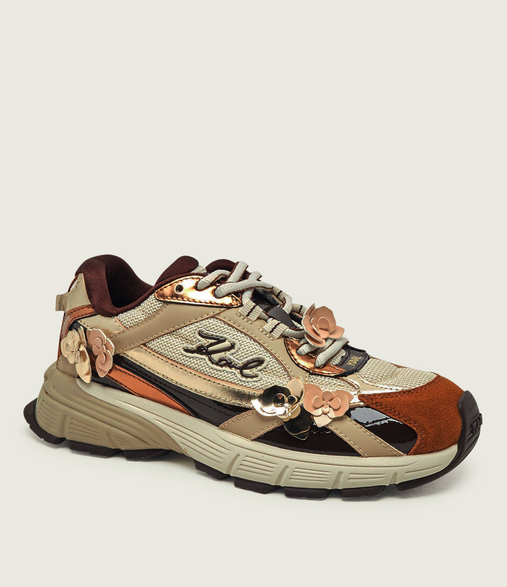 Karl Lagerfeld Sneakers Orion cu adaos de piele