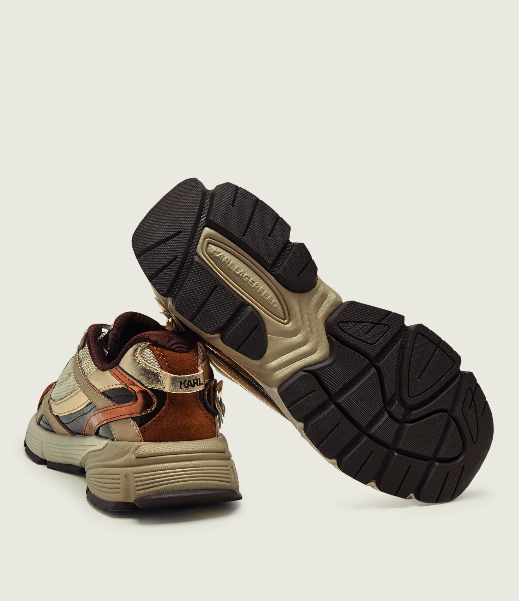 Karl Lagerfeld Sneakers Orion cu adaos de piele