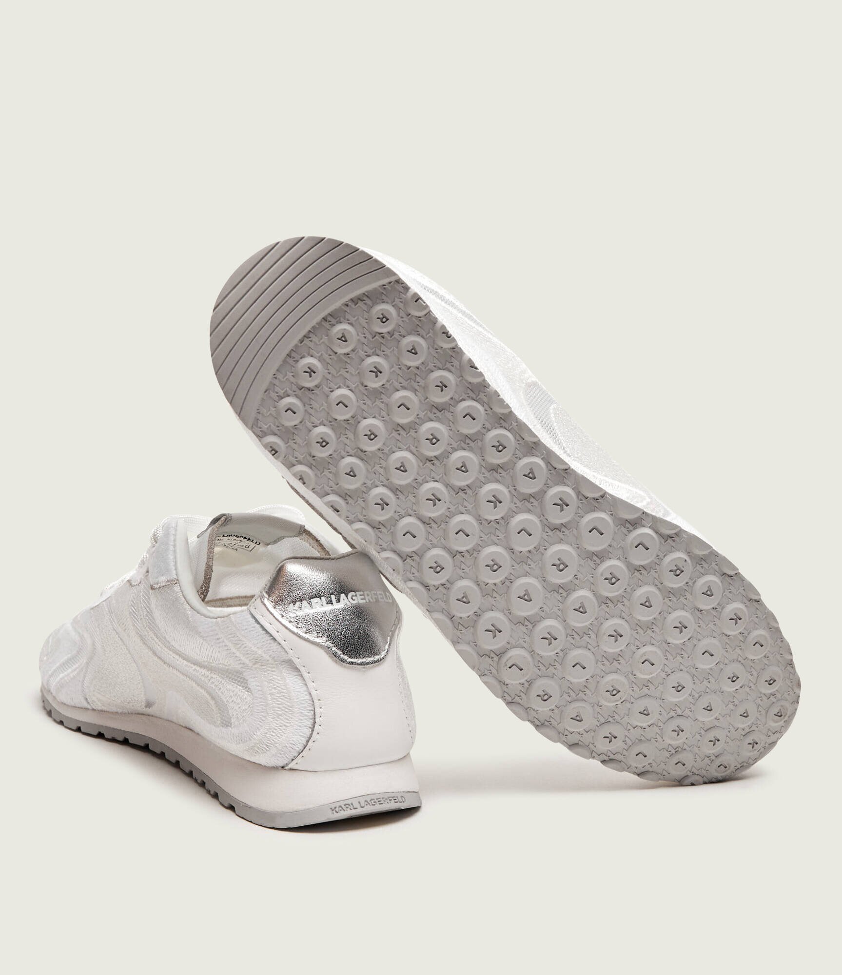 Karl Lagerfeld Sneakers Venus cu adaos de piele