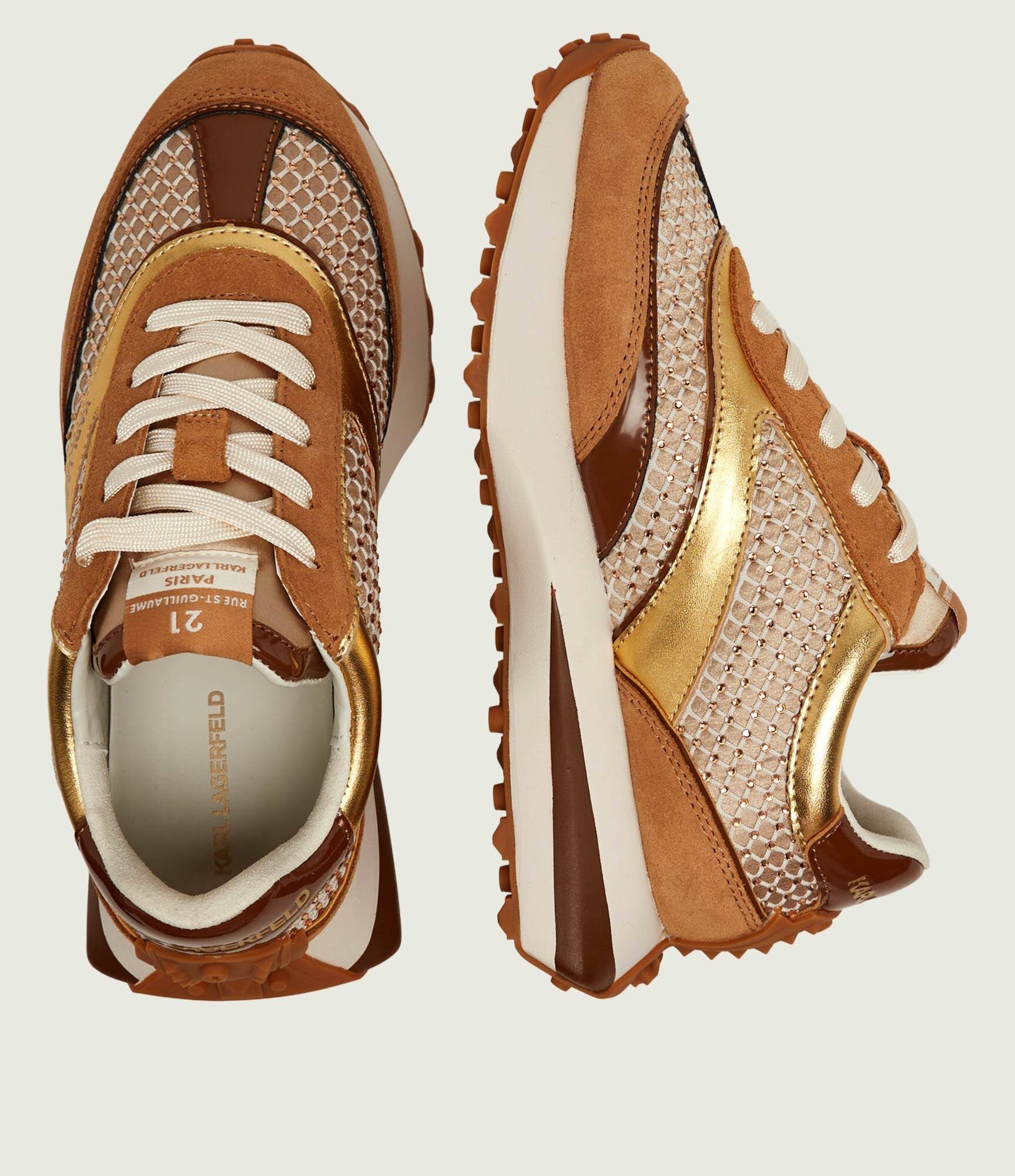 Karl Lagerfeld Sneakers Zone Nft | piele întoarsă
