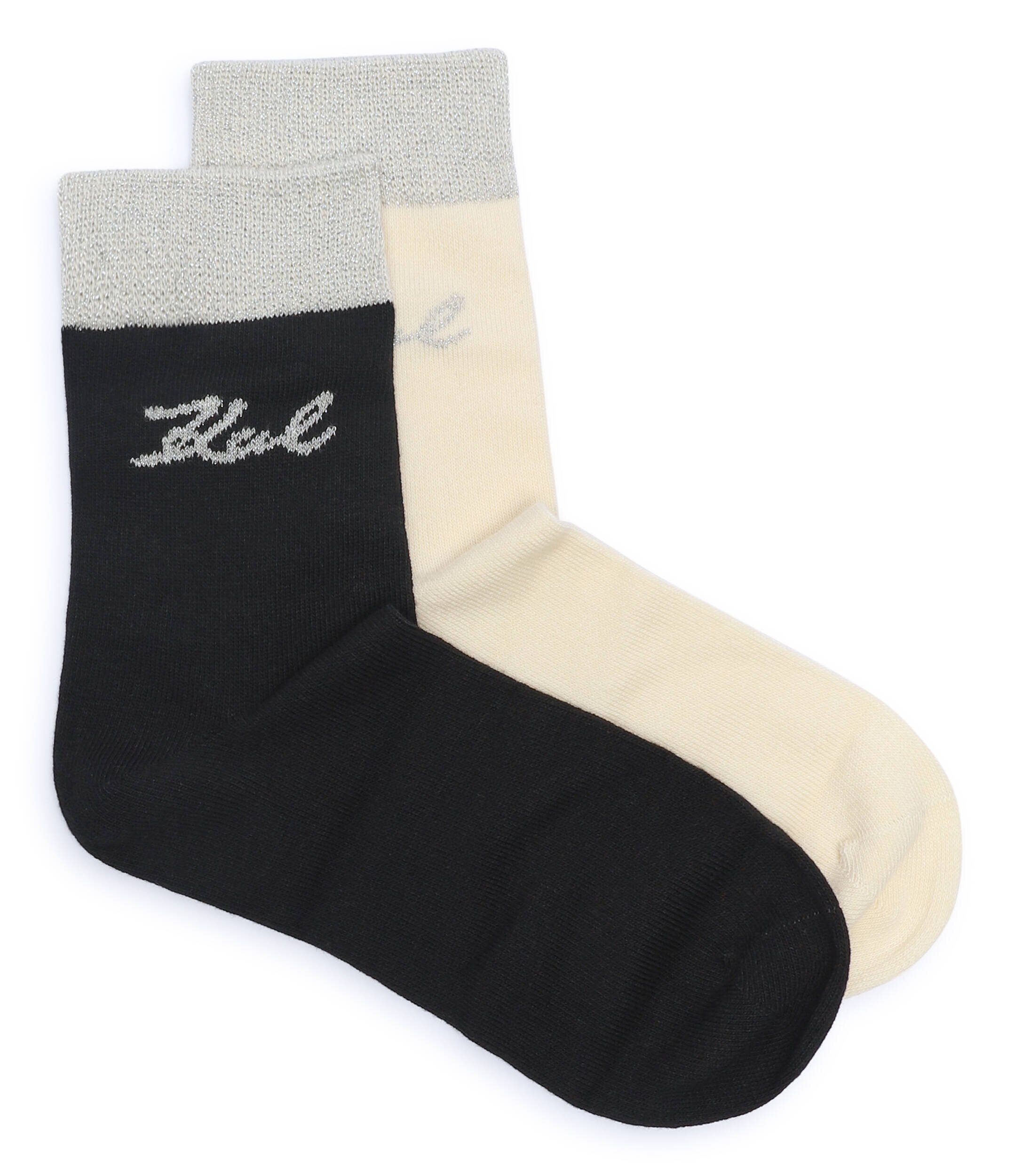 Karl Lagerfeld Șosete 2-pack k/signature