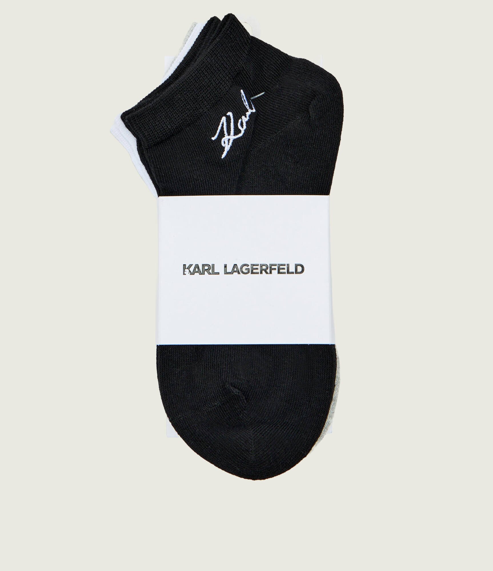 Karl Lagerfeld Șosete/tălpici 3 pack Signature