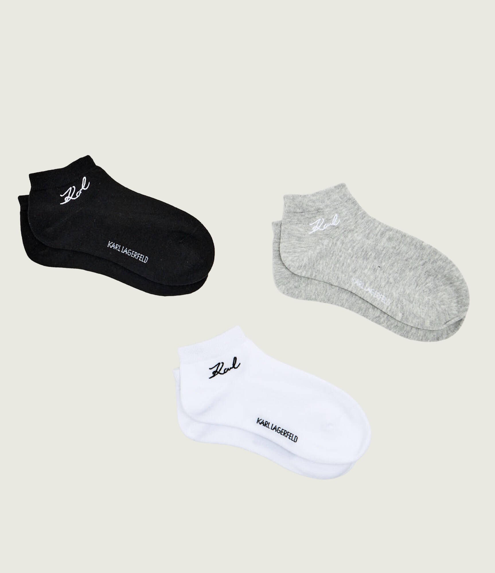 Karl Lagerfeld Șosete/tălpici 3 pack Signature