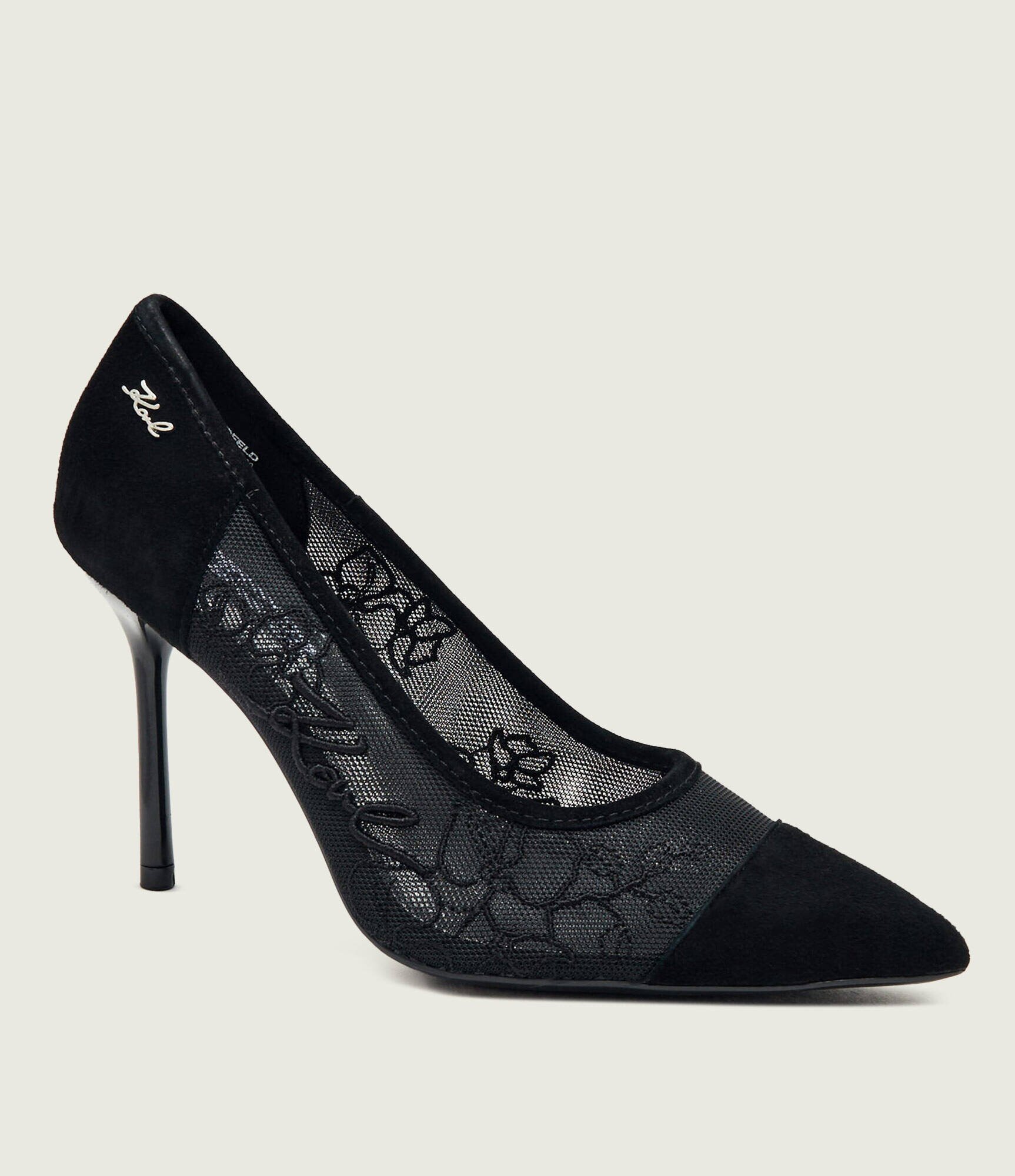 Karl Lagerfeld Tocuri Sarabande Orchid Lace | piele întoarsă