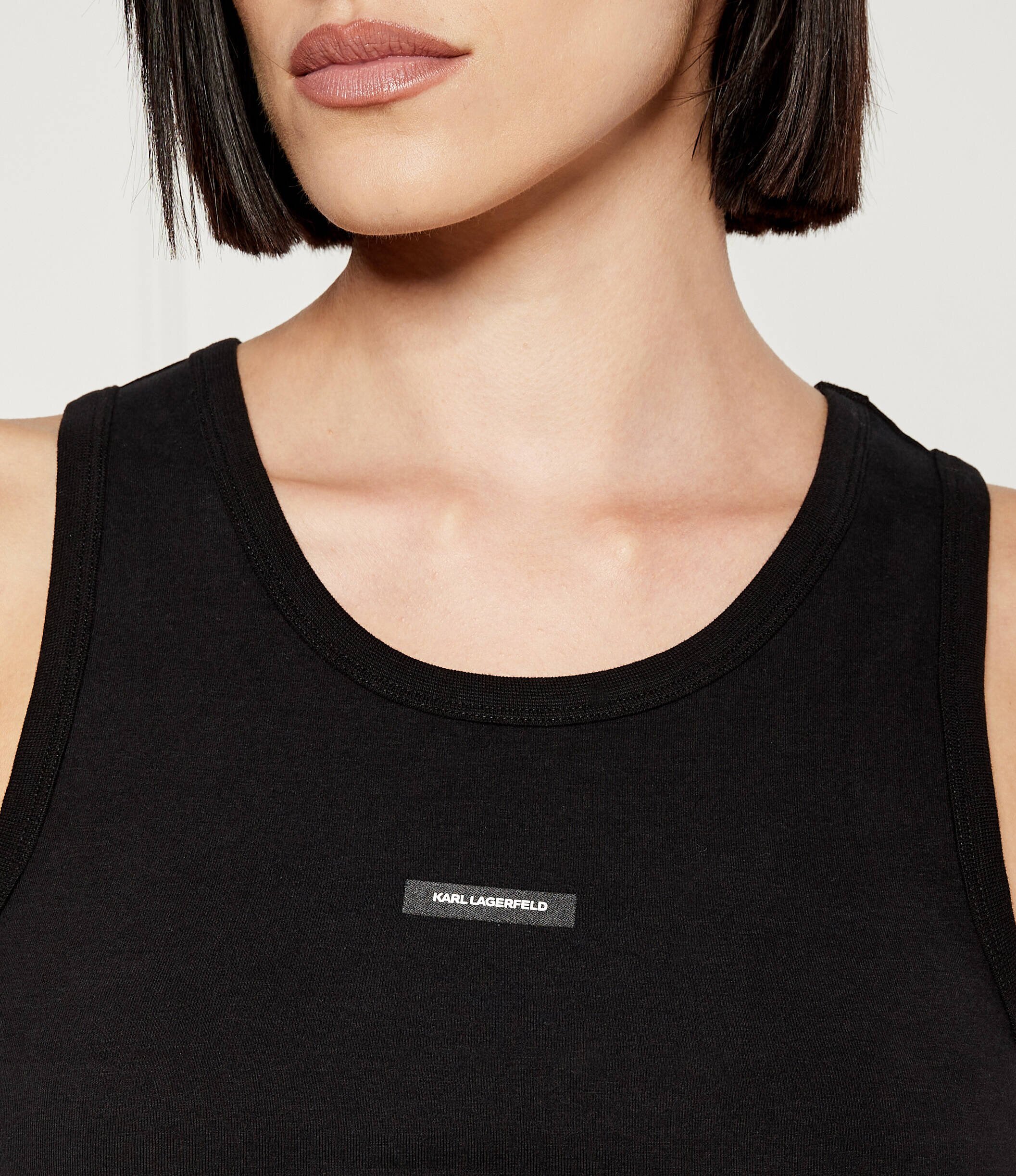 Karl Lagerfeld Top Essential | Cropped Fit