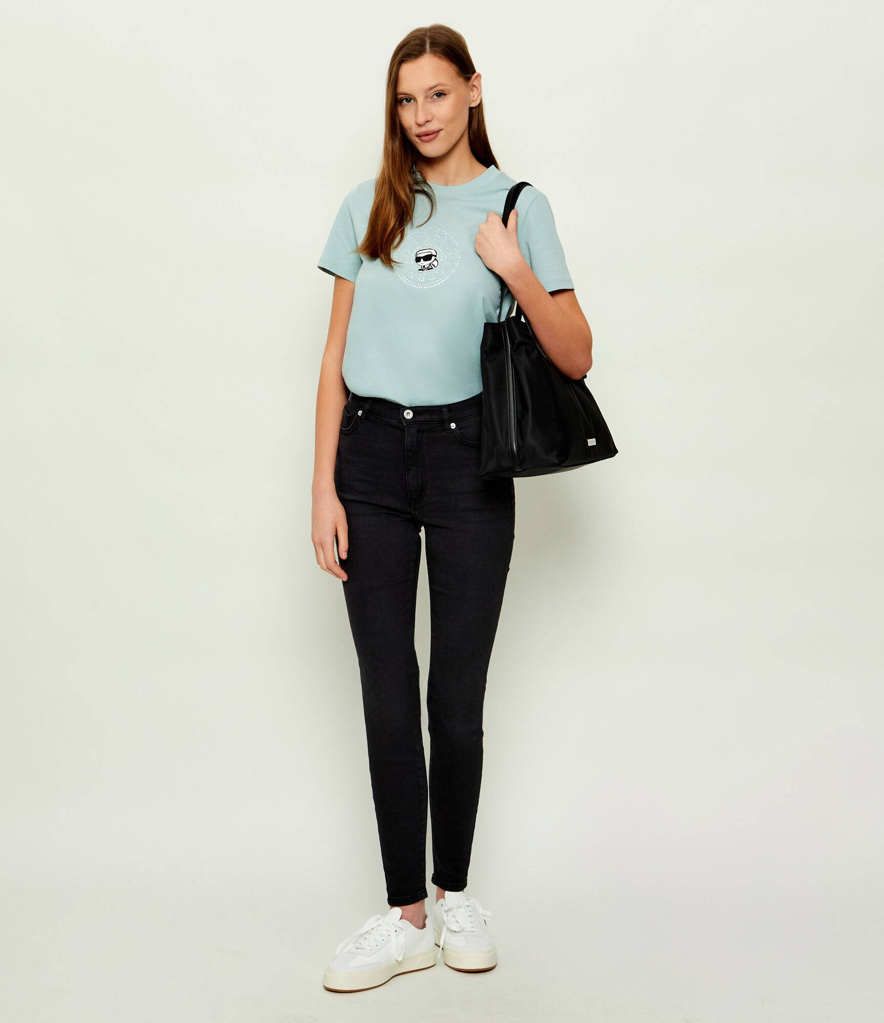 Karl Lagerfeld Tricou Ikon circle | regular fit
