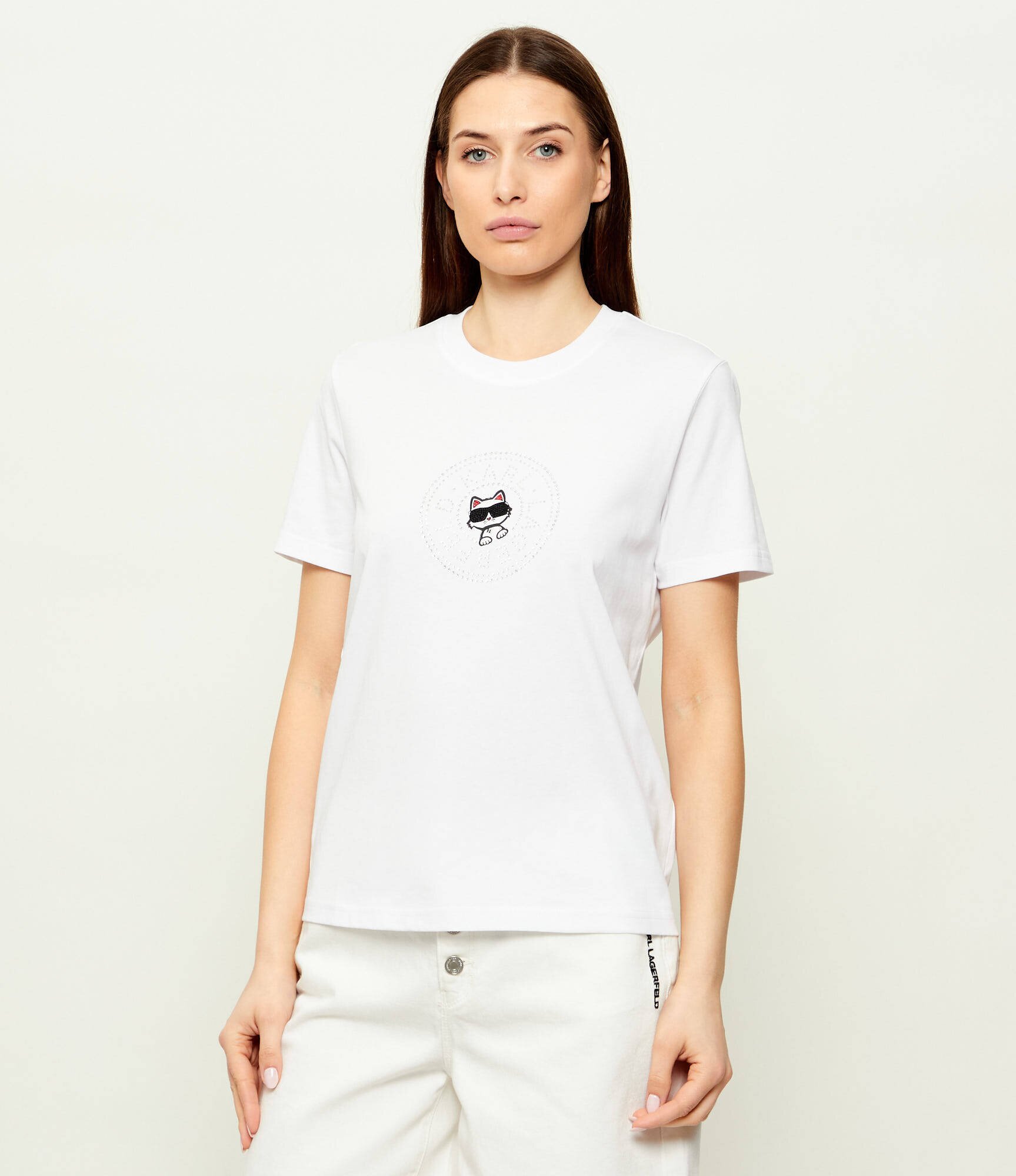 Karl Lagerfeld Tricou Ikon circle | regular fit