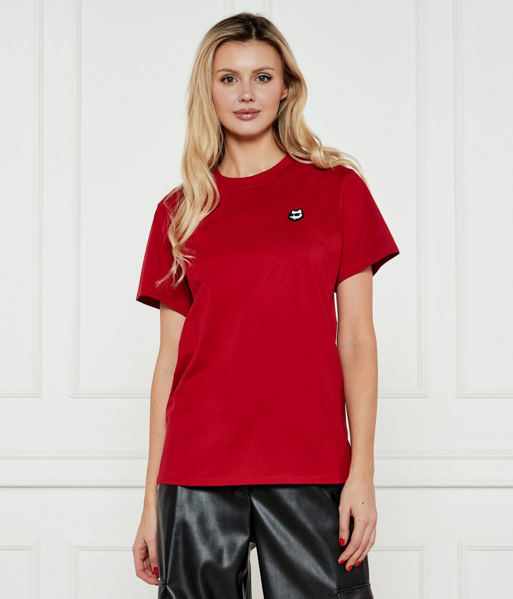 Karl Lagerfeld Tricou IKON PATCH | Loose fit