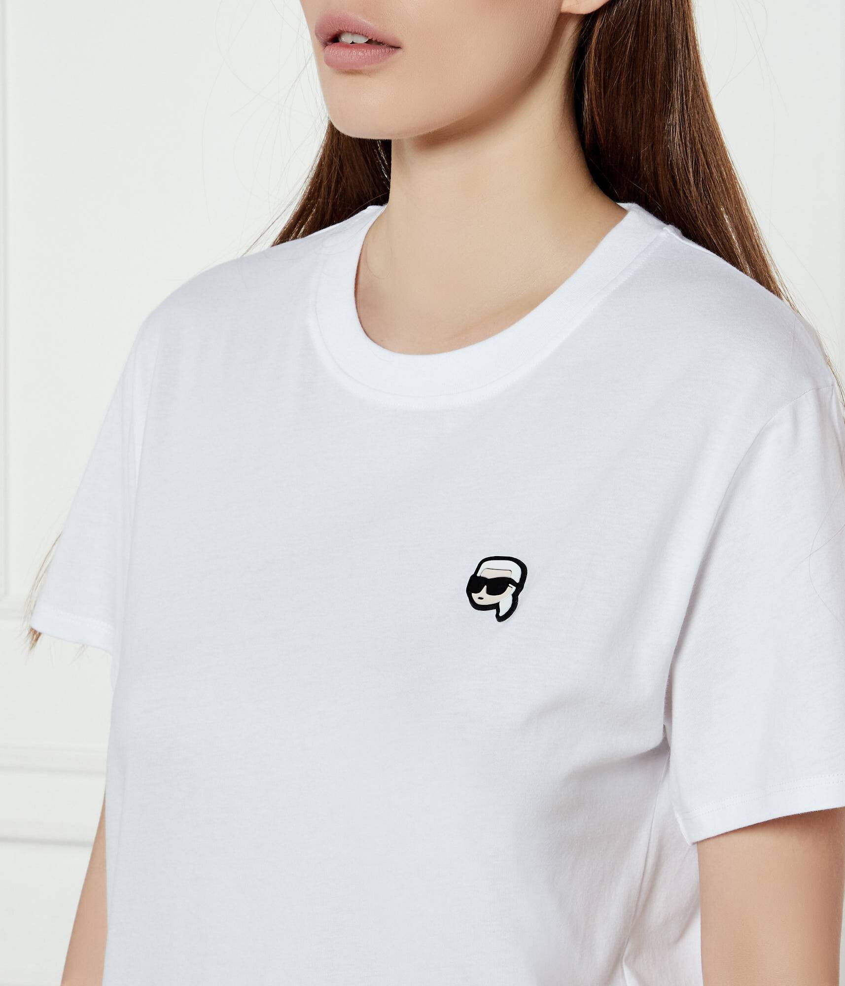 Karl Lagerfeld Tricou IKON PATCH | Relaxed fit