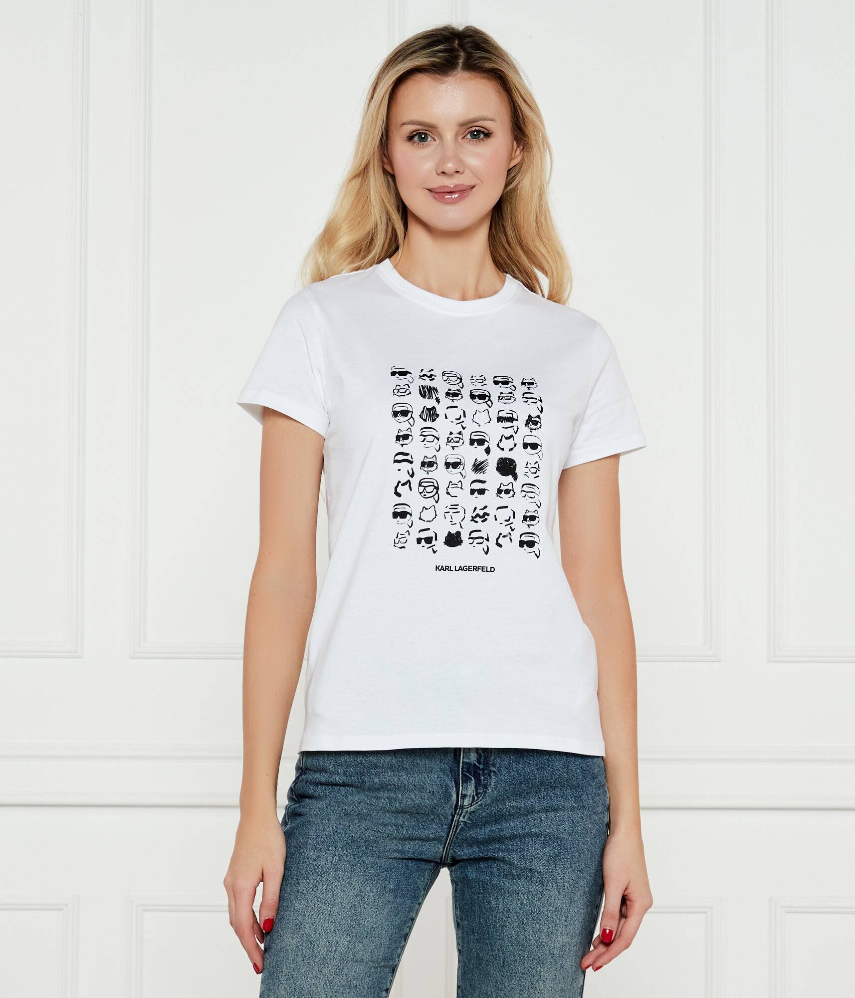 Karl Lagerfeld Tricou Ikon Seasonal Logo | regular fit