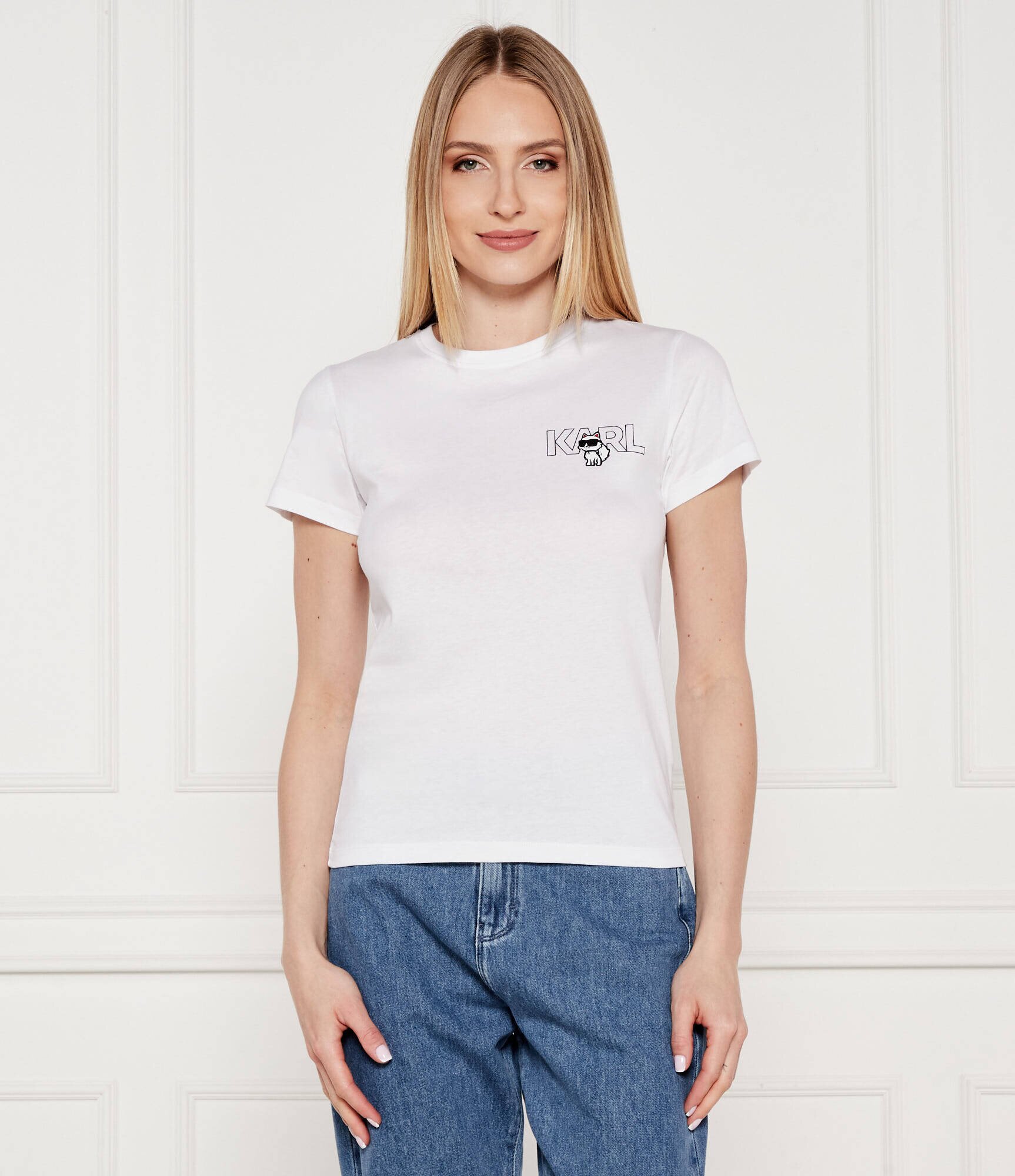 Karl Lagerfeld Tricou ikon seasonal | Slim Fit