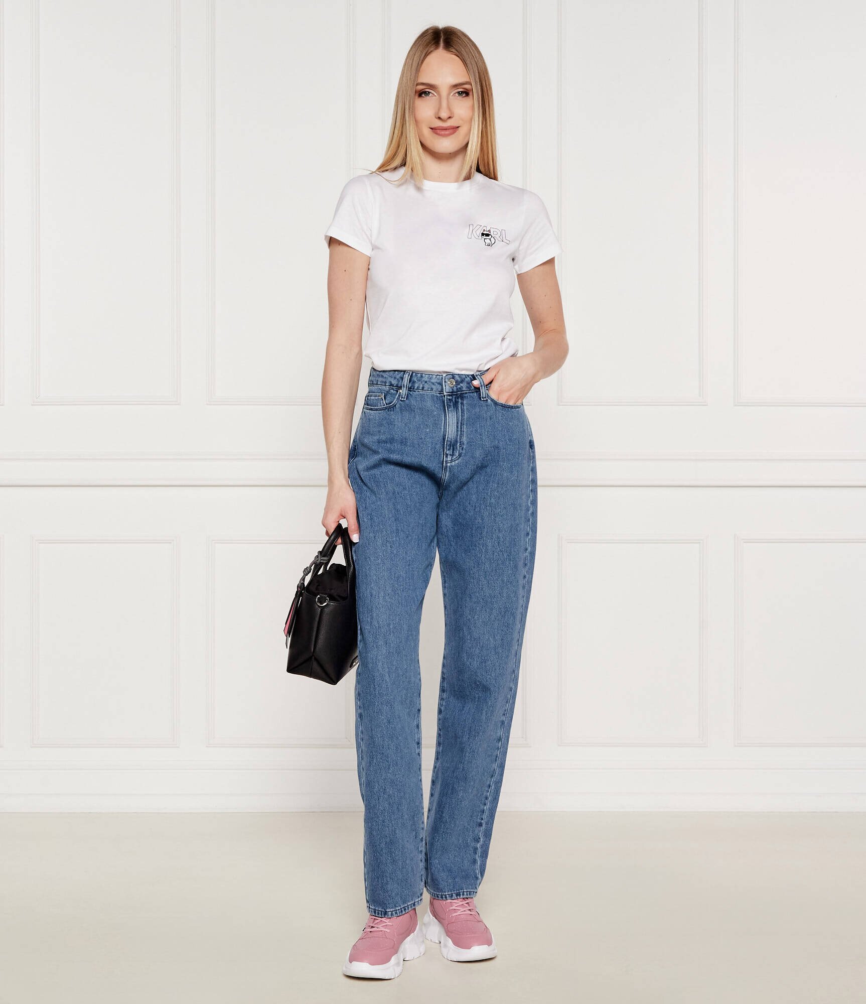 Karl Lagerfeld Tricou ikon seasonal | Slim Fit