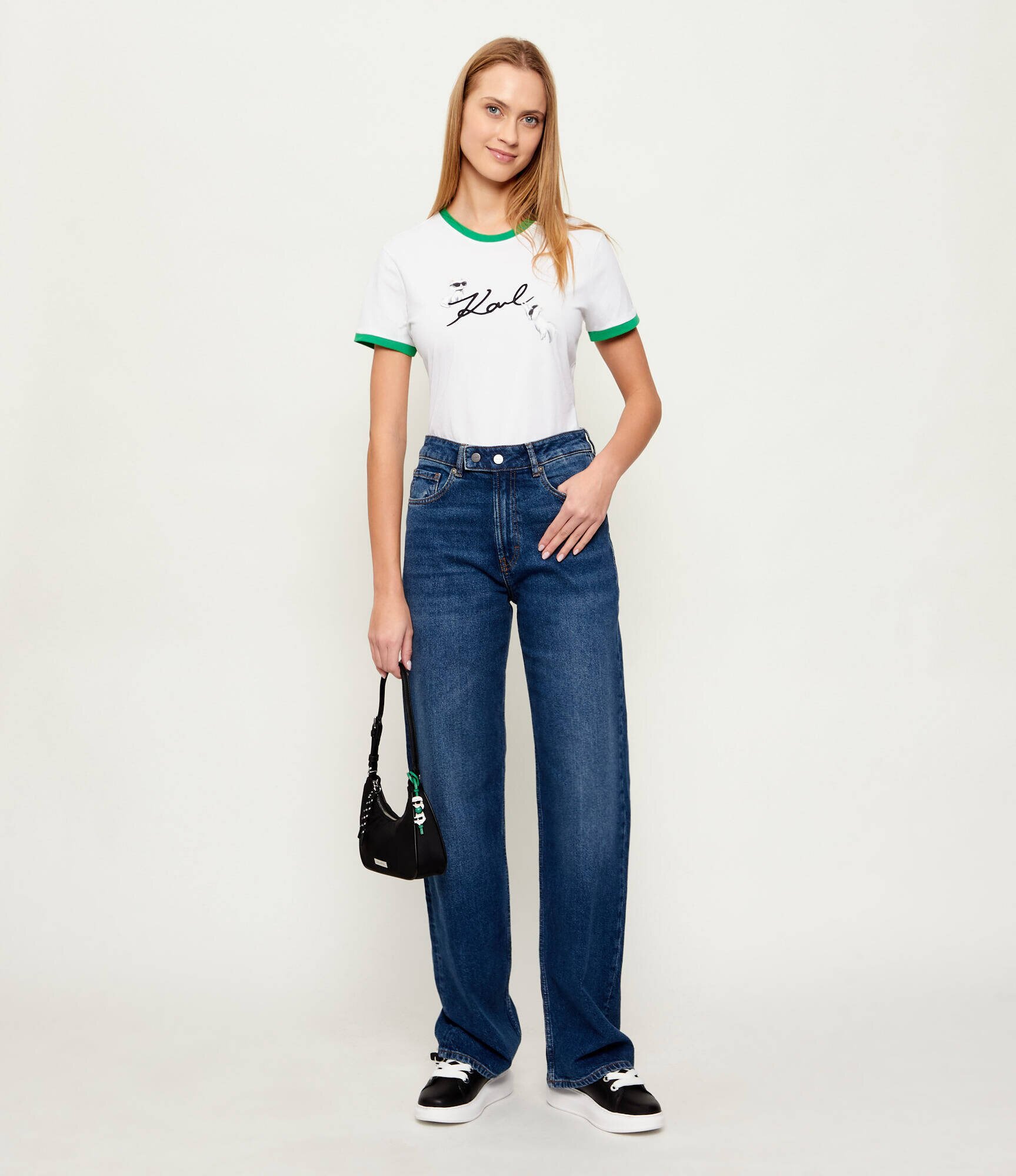 Karl Lagerfeld Tricou Ikon Signature Choupette | Slim Fit