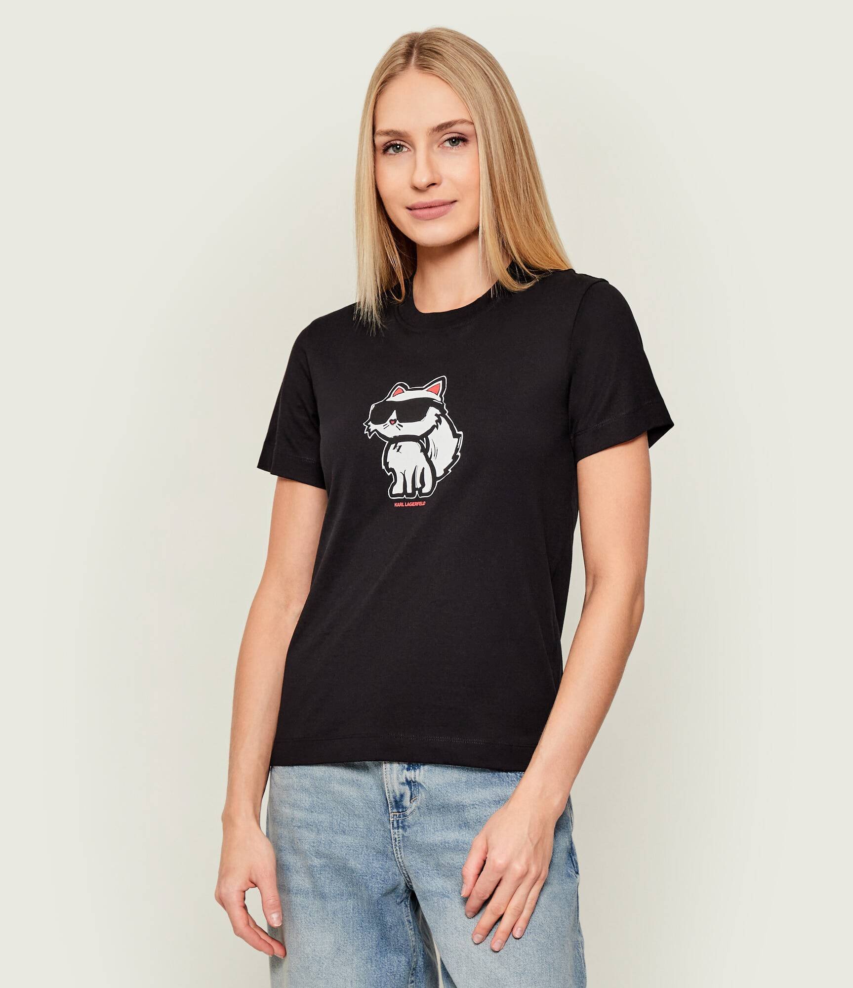 Karl Lagerfeld Tricou IKON SKETCH CHOUPETTE | regular fit