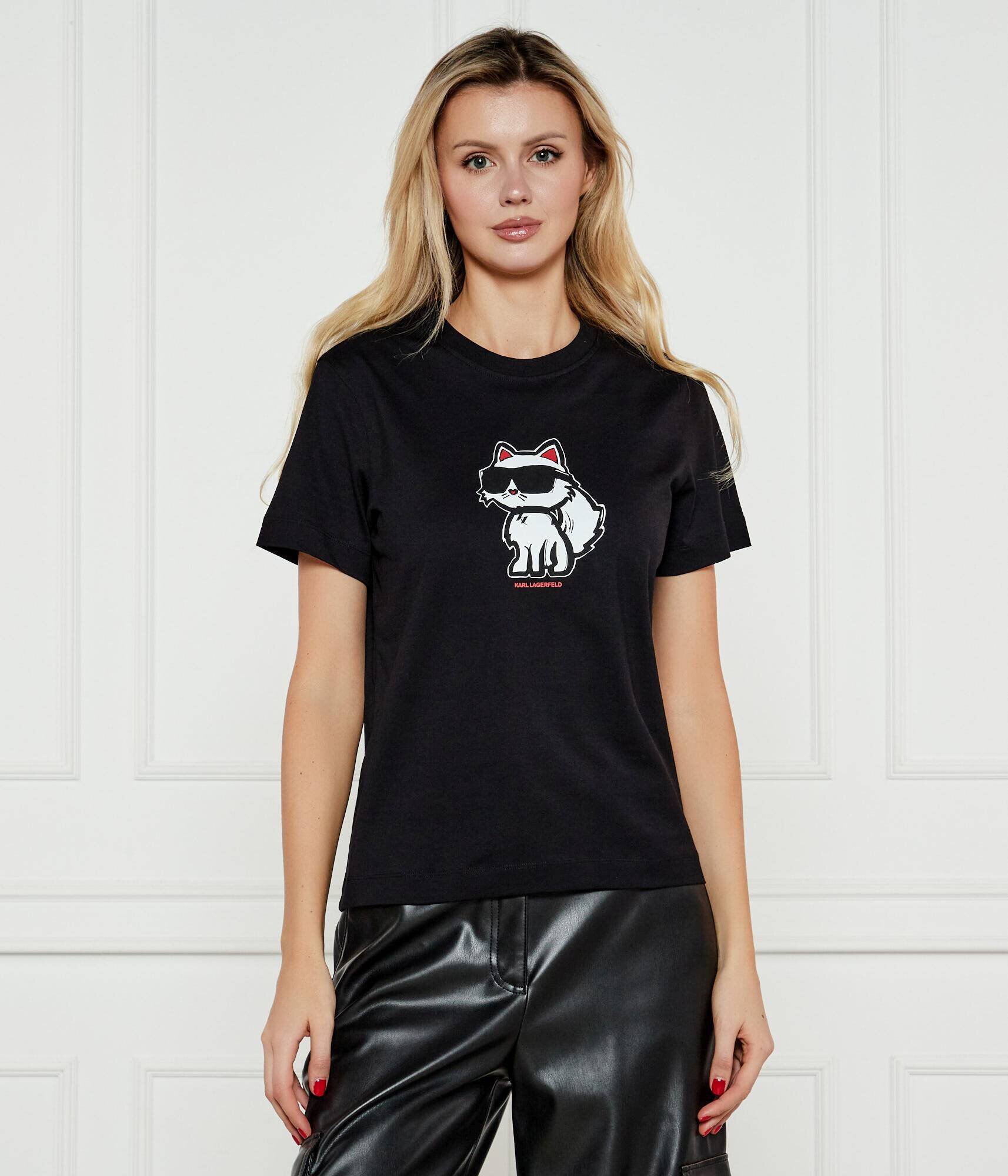 Karl Lagerfeld Tricou IKON SKETCH CHOUPETTE | Regular Fit
