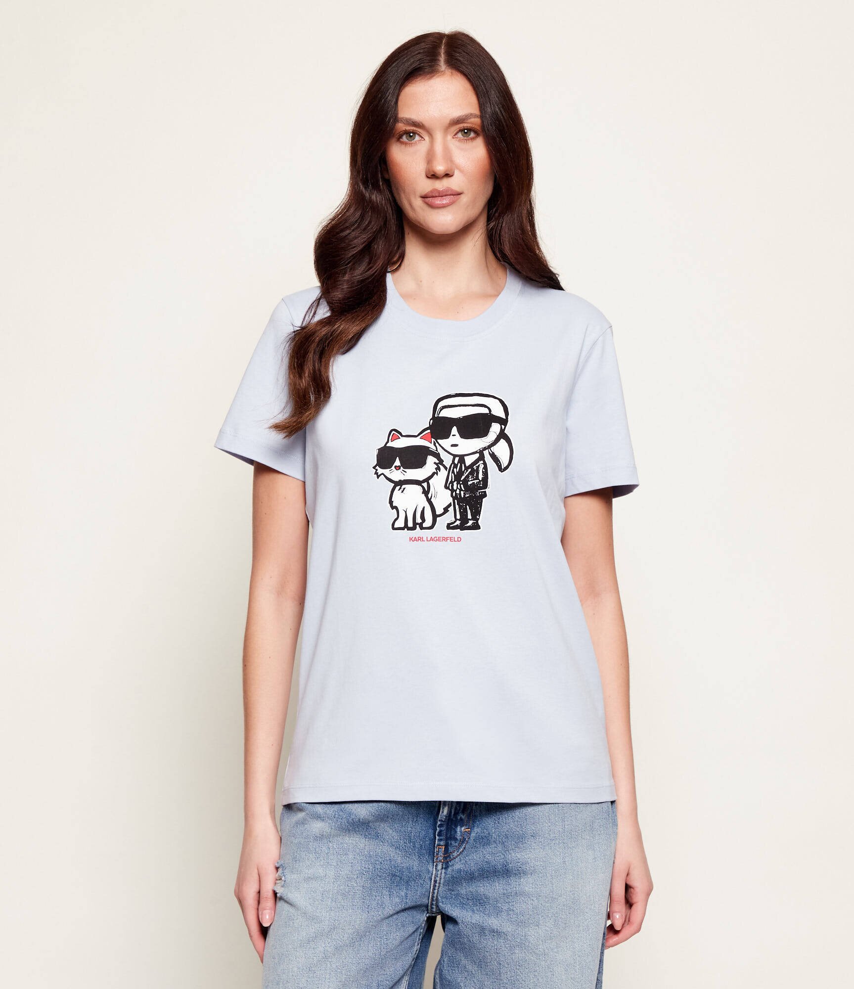 Karl Lagerfeld Tricou IKON SKETCH DUO | regular fit