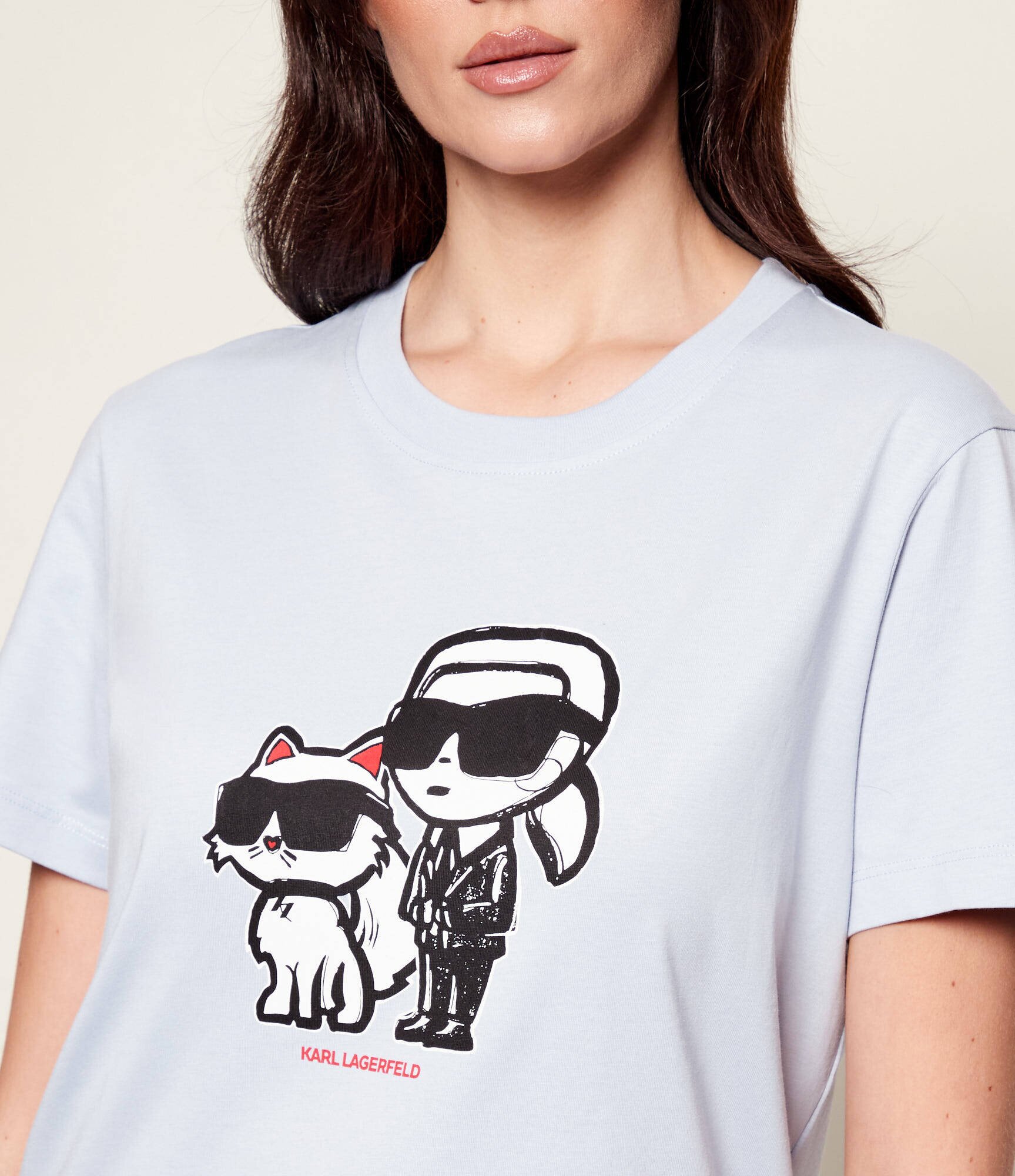 Karl Lagerfeld Tricou IKON SKETCH DUO | regular fit