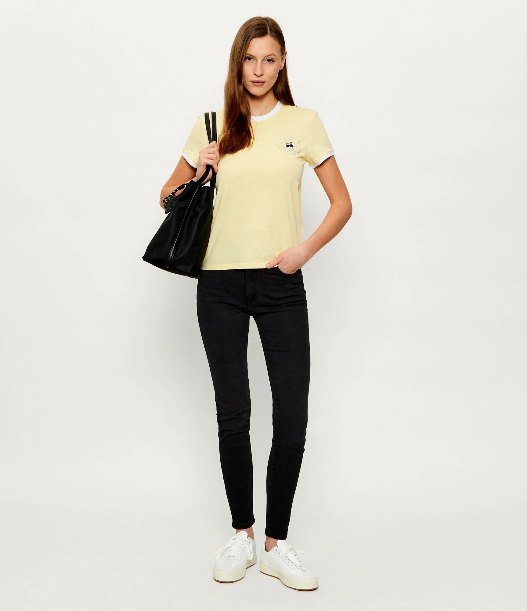 Karl Lagerfeld Tricou Ikon | Slim Fit