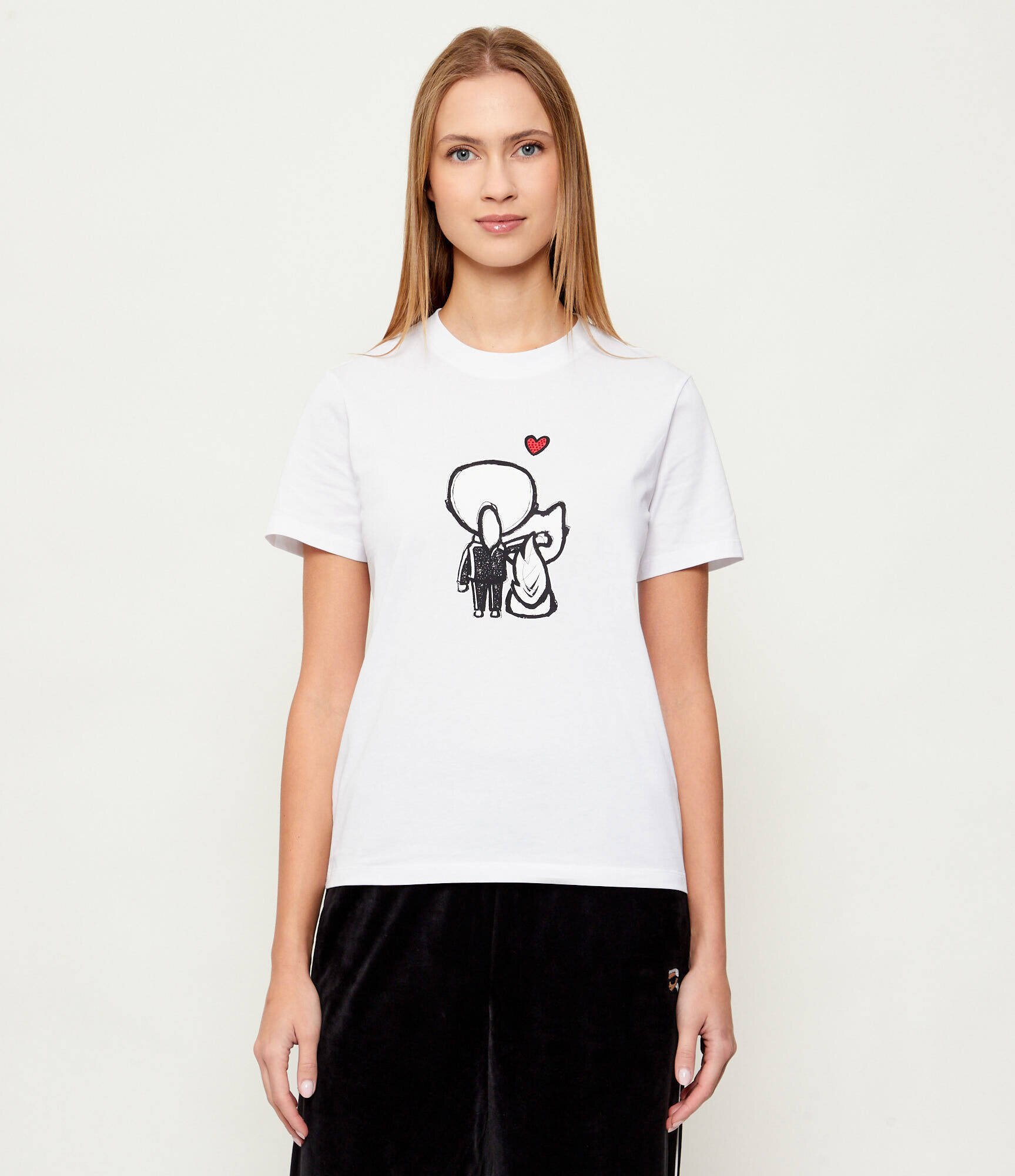 Karl Lagerfeld Tricou ikon valentine | regular fit