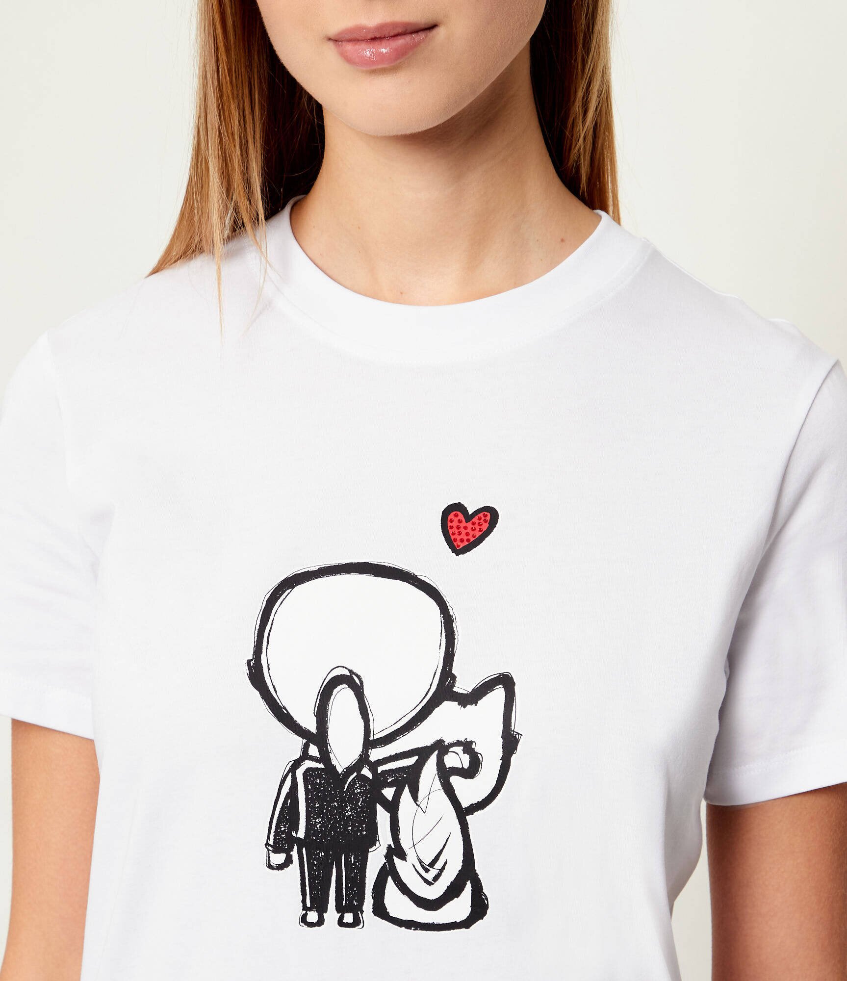 Karl Lagerfeld Tricou ikon valentine | regular fit
