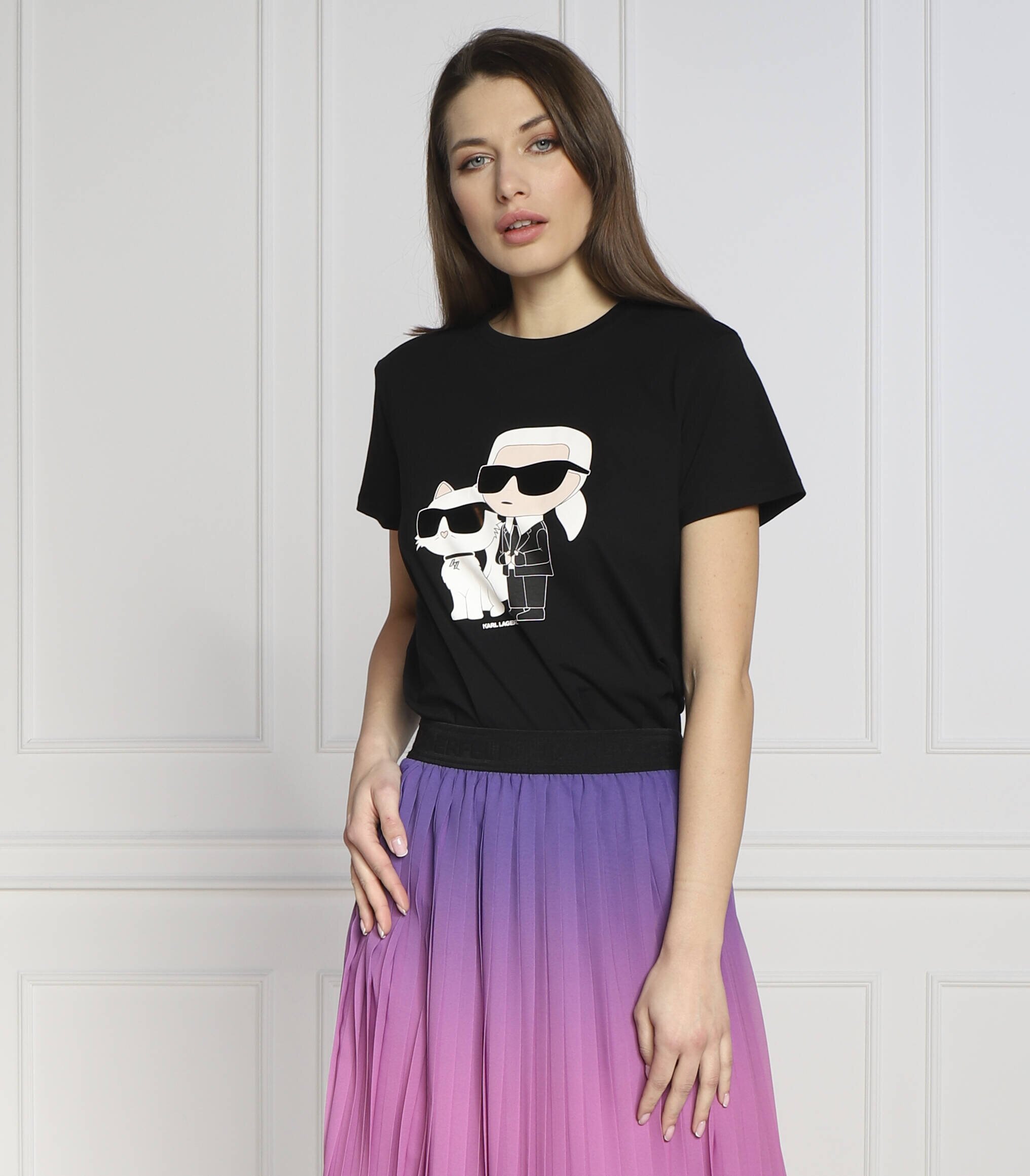 Karl Lagerfeld Tricou ikonik 2.0 | Regular Fit