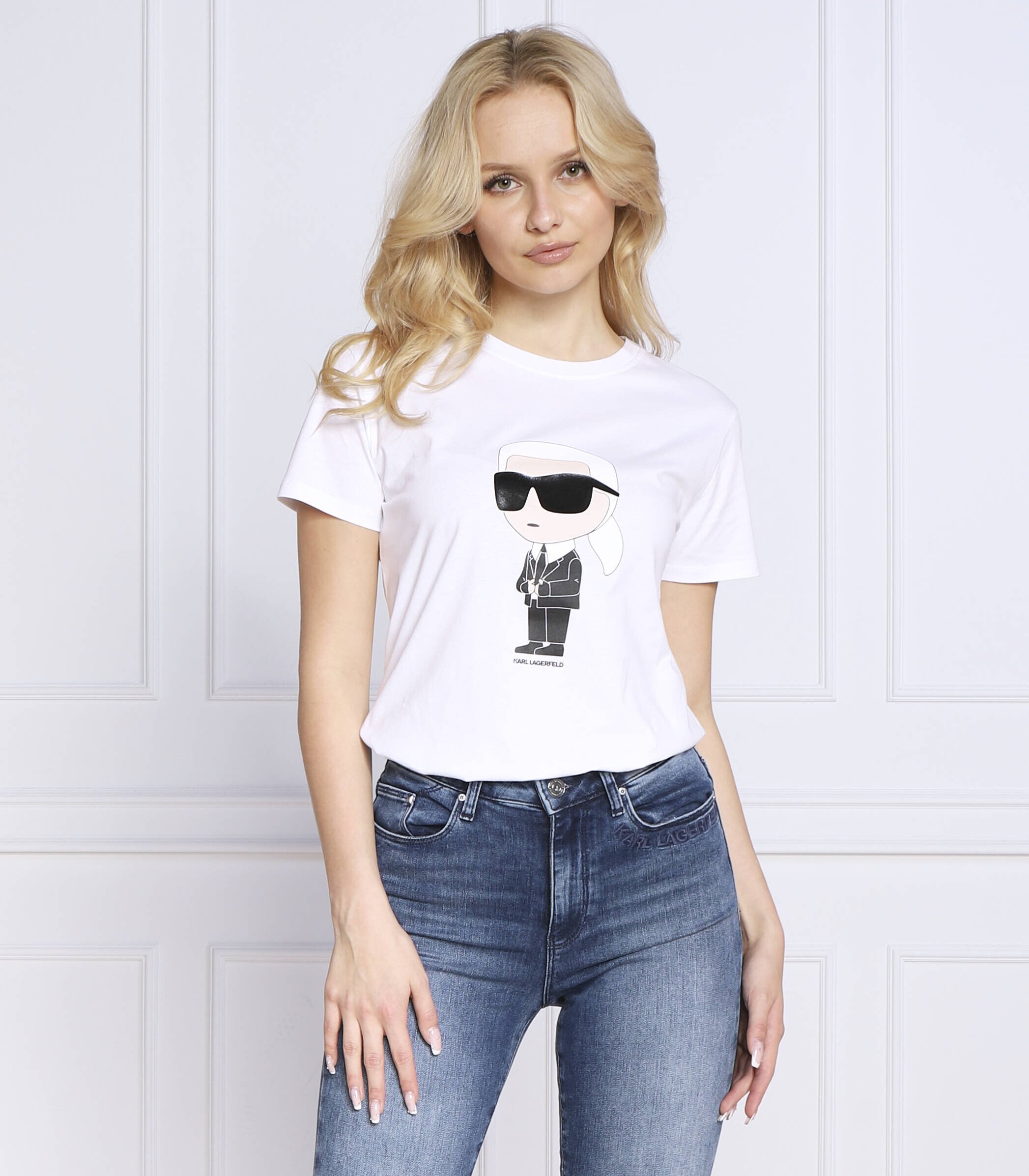 Karl Lagerfeld Tricou ikonik 2.0 | Regular Fit