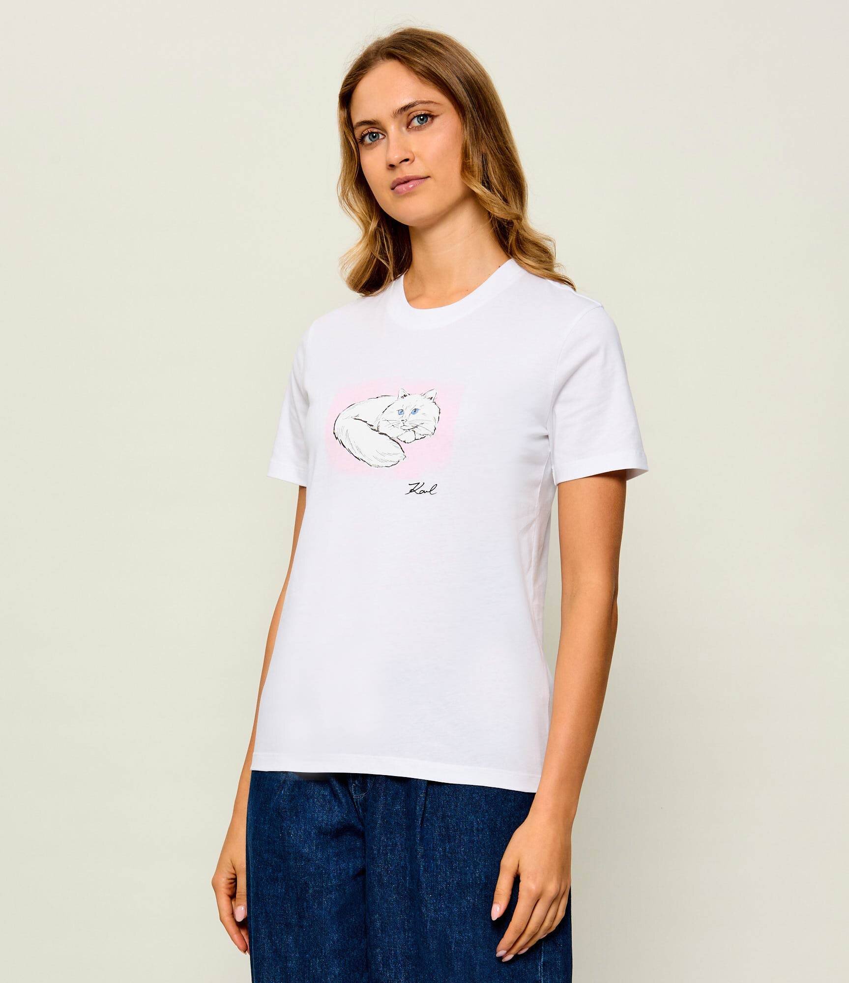 Karl Lagerfeld Tricou Portrait | regular fit