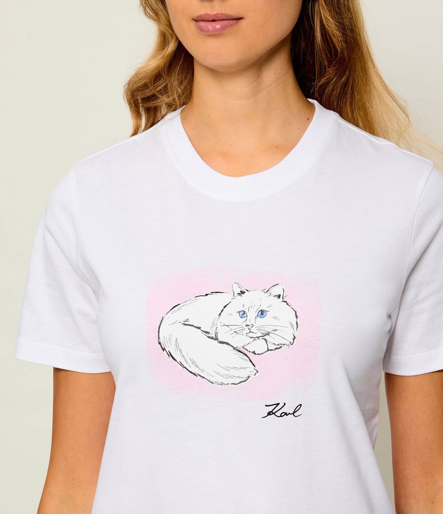 Karl Lagerfeld Tricou Portrait | regular fit